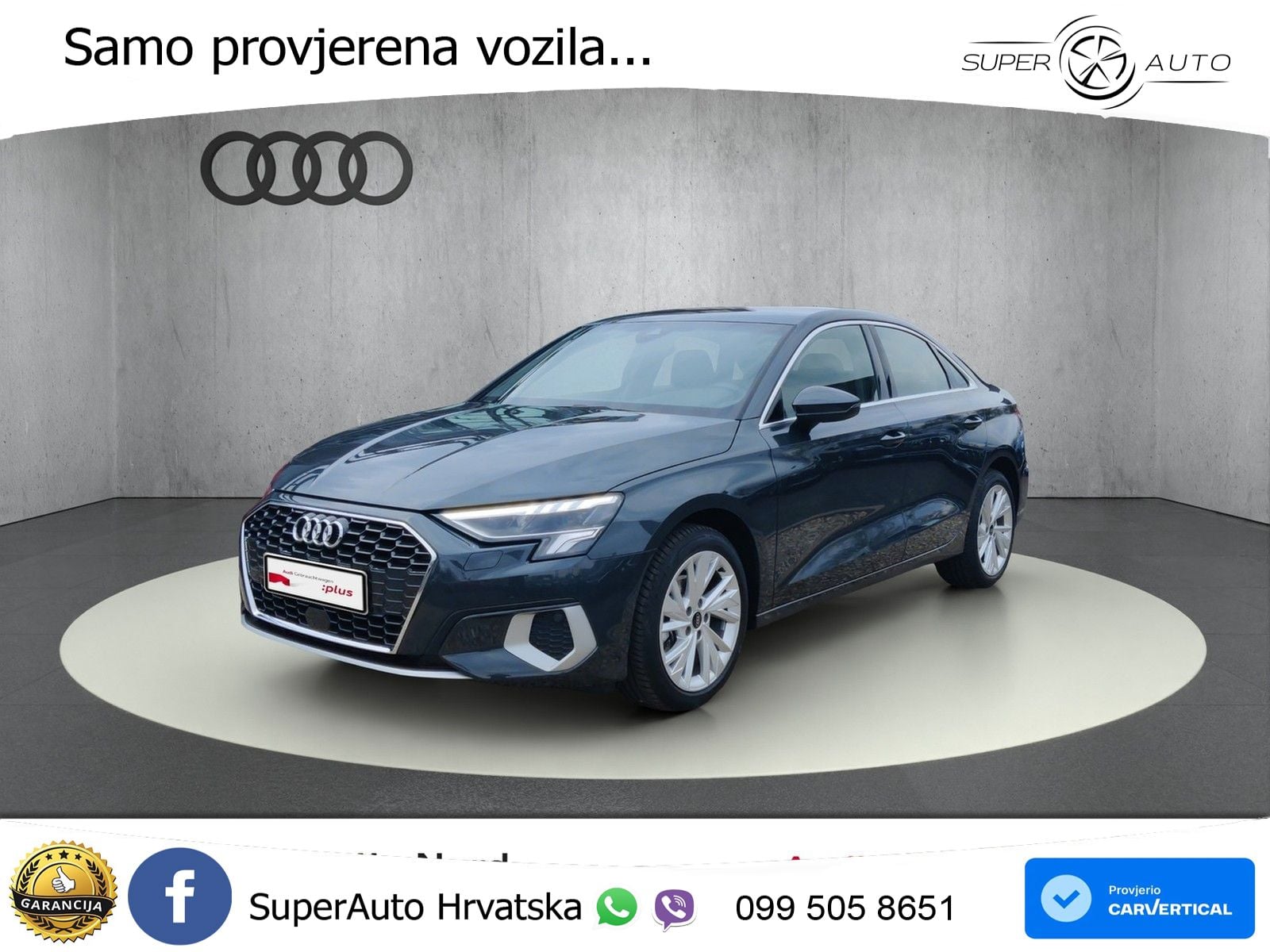 Audi A3 Limuzina 35 TDI (150 KS) S tronic advanced