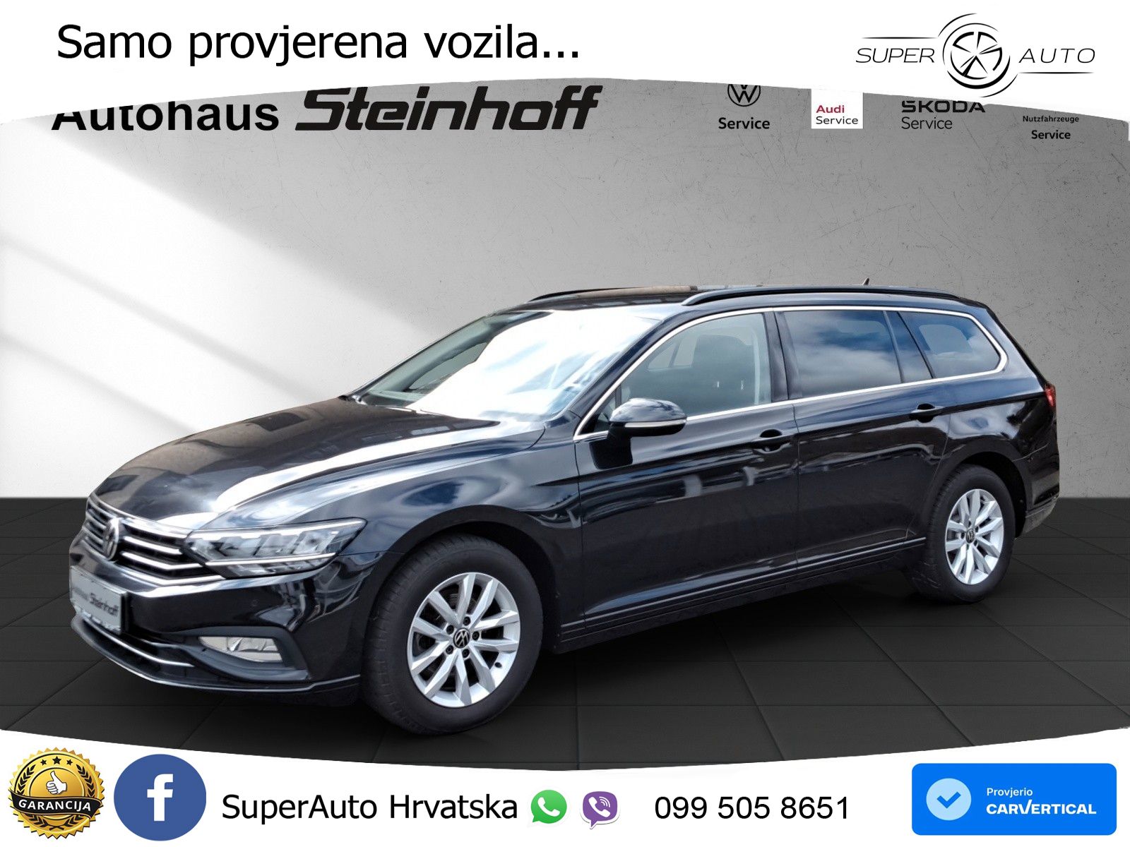 Volkswagen Passat Variant 2.0 TDI (150 KS) DSG Business LED+GR SJED+ACC
