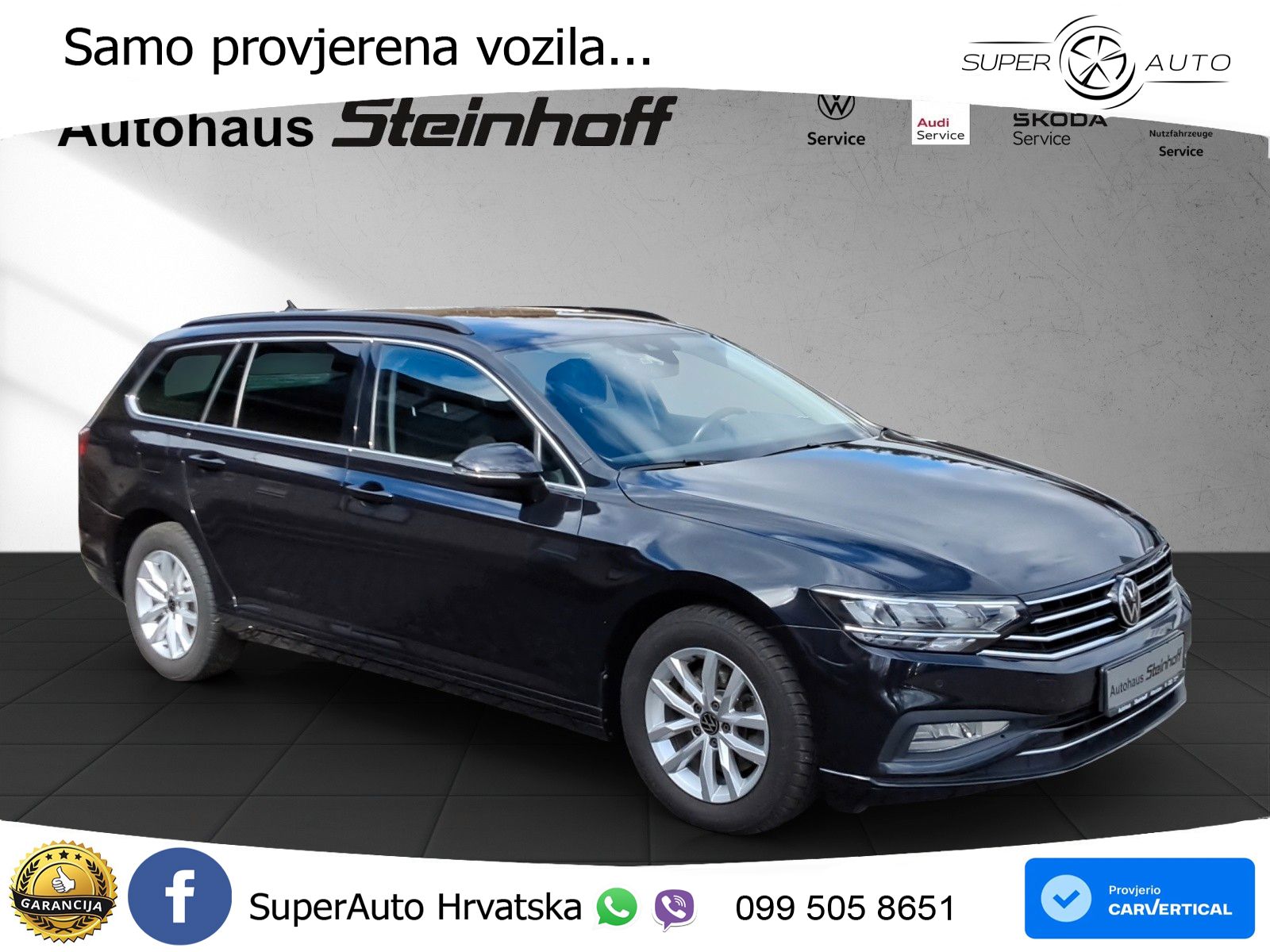 Volkswagen Passat Variant 2.0 TDI (150 KS) DSG Business LED+GR SJED+ACC