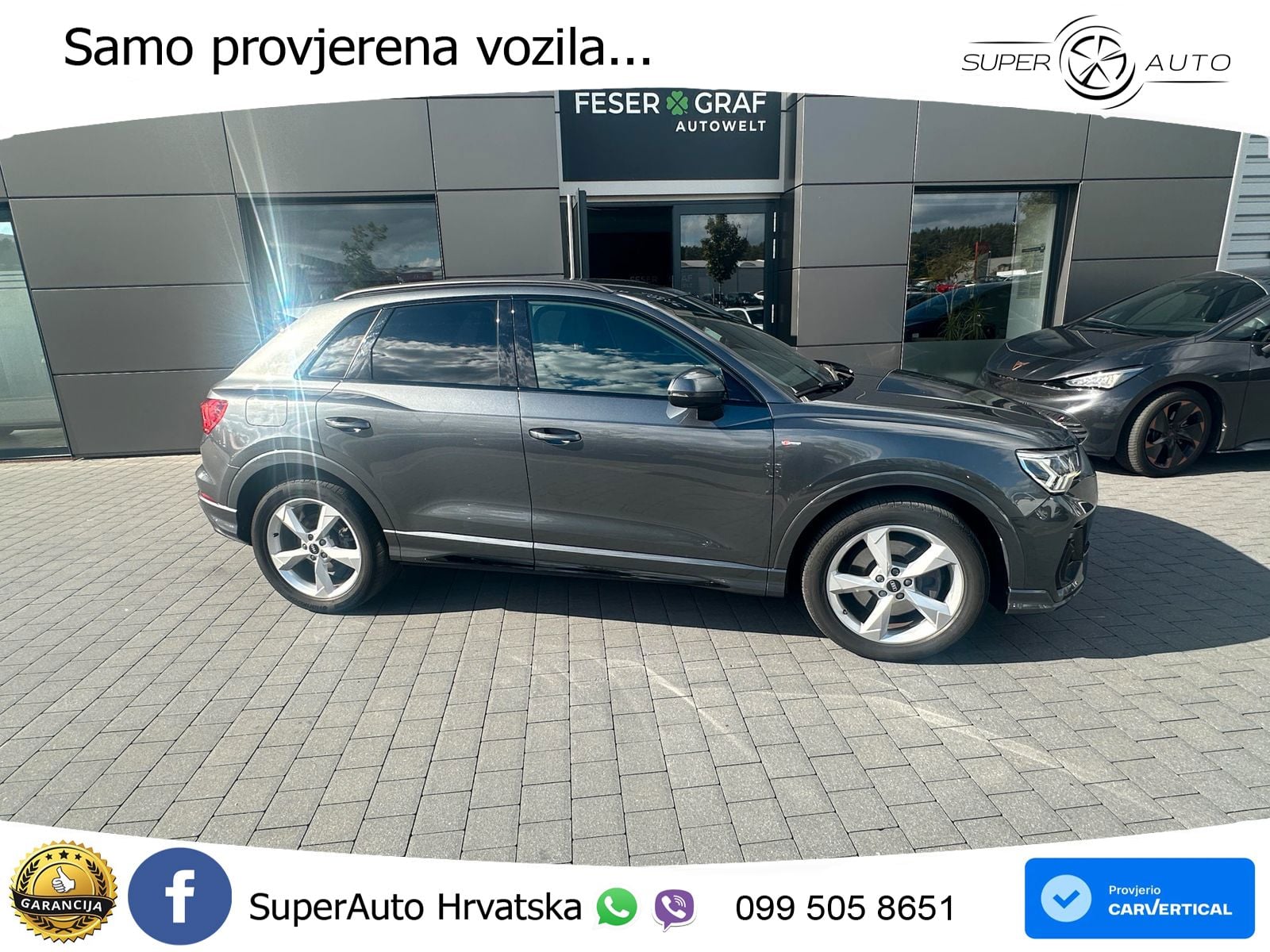 Audi Q3 45 TFSIe (245 KS) S tronic S line LED+GR SJED+ACC