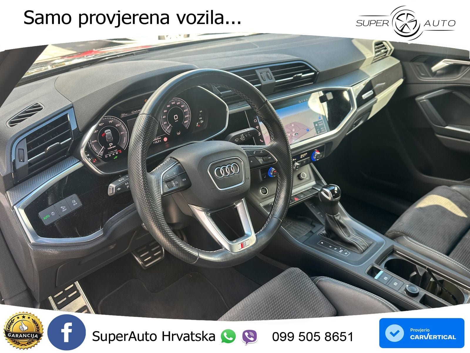 Audi Q3 45 TFSIe (245 KS) S tronic S line LED+GR SJED+ACC