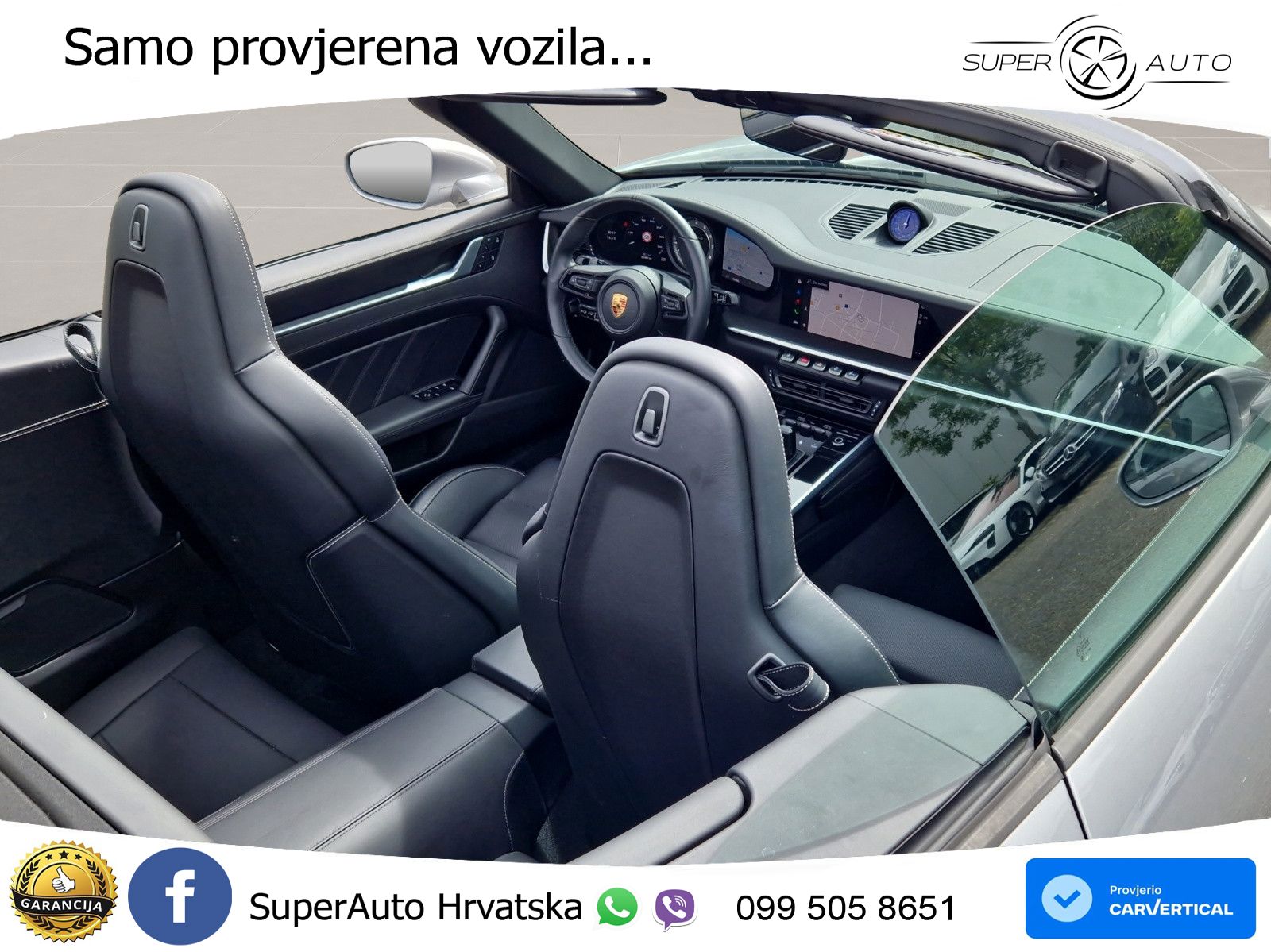 Porsche 911 Turbo S Cabriolet 3.8 (650 KS) PDK ZRAČNI+ACC+GR SJED+KAM