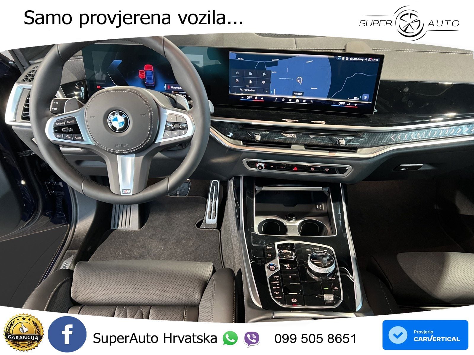 BMW X7 40d (352 KS) xDrive Steptronic M Sport ZRAČNI+ACC+GR SJED+KAM+PANO
