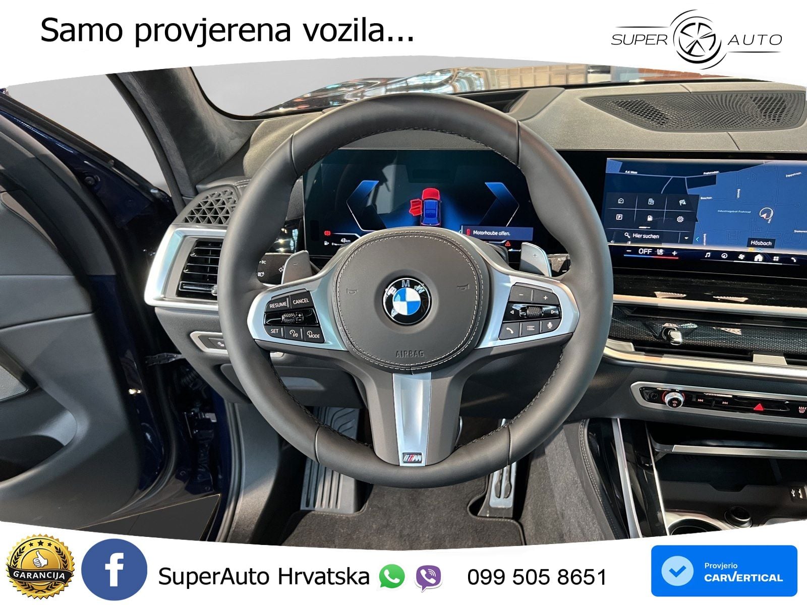 BMW X7 40d (352 KS) xDrive Steptronic M Sport ZRAČNI+ACC+GR SJED+KAM+PANO