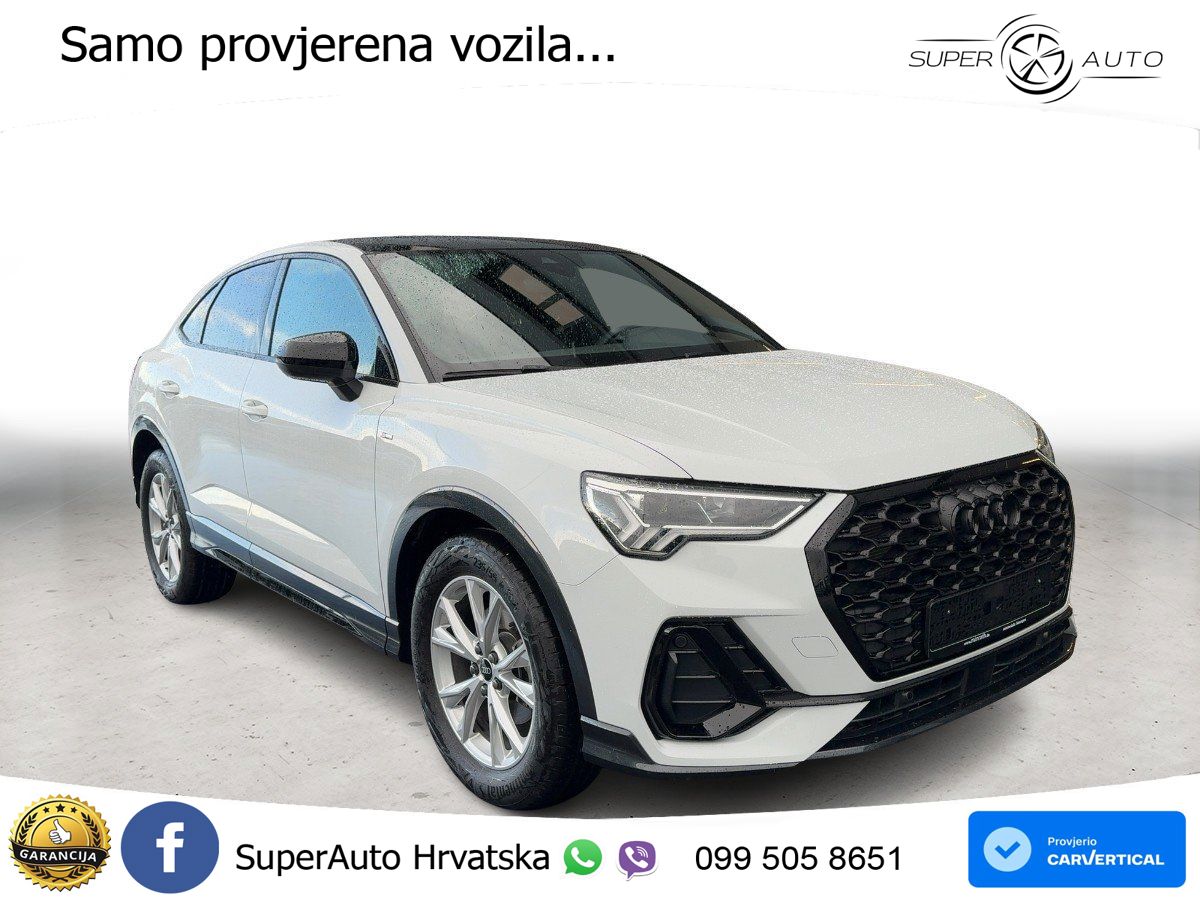 Audi Q3 II Sportback 35 TFSI (150 KS) S tronic S line LED+GR SJED+ACC