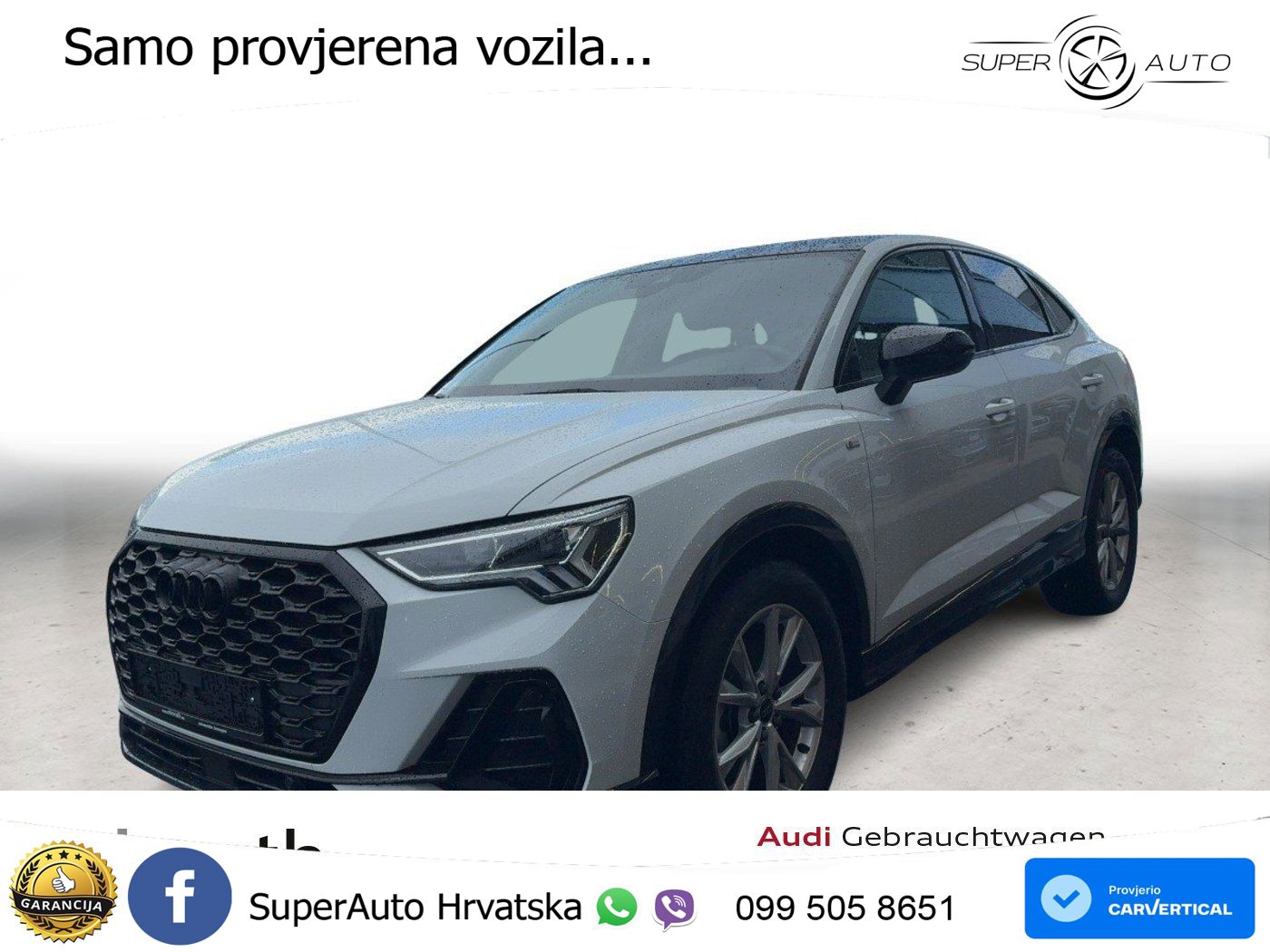 Audi Q3 II Sportback 35 TFSI (150 KS) S tronic S line LED+GR SJED+ACC