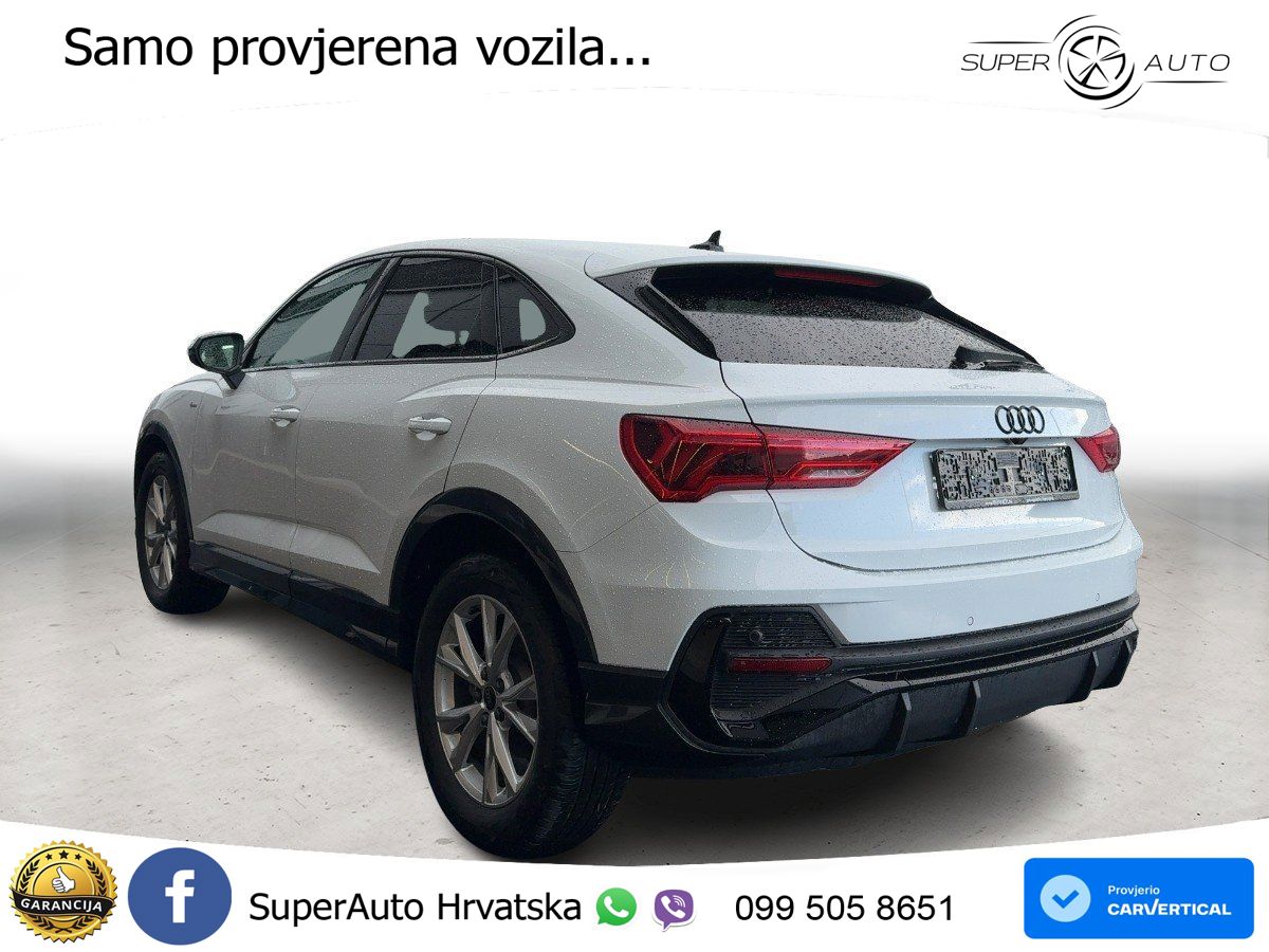 Audi Q3 II Sportback 35 TFSI (150 KS) S tronic S line LED+GR SJED+ACC