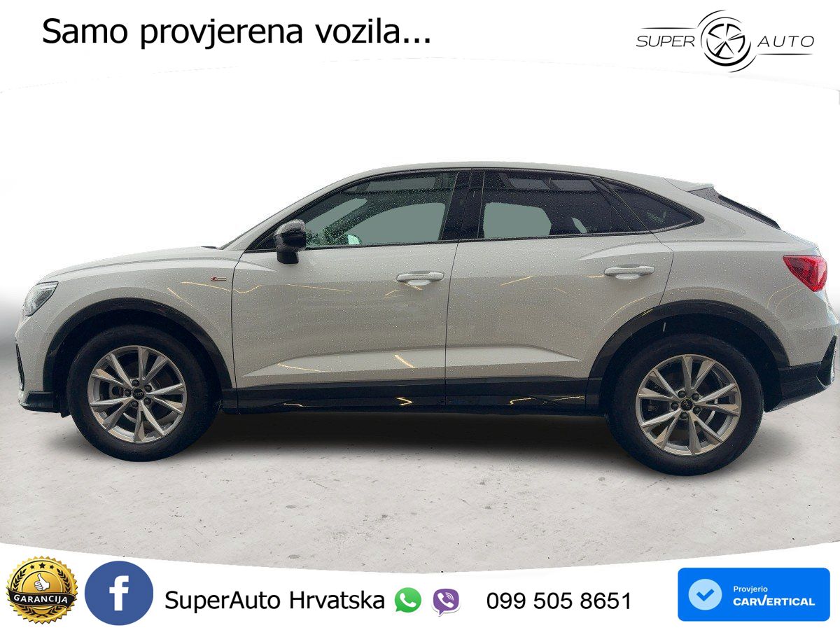 Audi Q3 II Sportback 35 TFSI (150 KS) S tronic S line LED+GR SJED+ACC