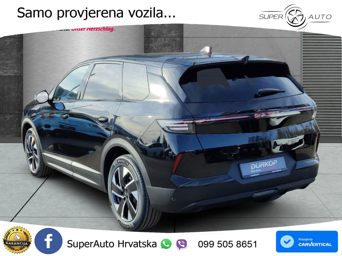 Opel Grandland 1.2 Turbo (145 KS) Hybrid eDCT Ultimate LED+GR SJED+ACC