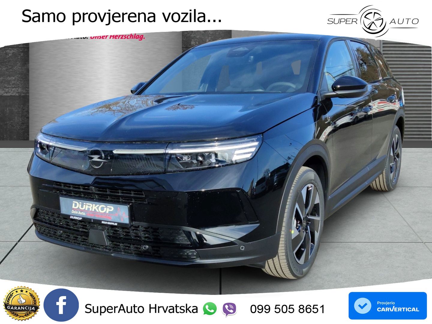 Opel Grandland 1.2 Turbo (145 KS) Hybrid eDCT Ultimate LED+GR SJED+ACC