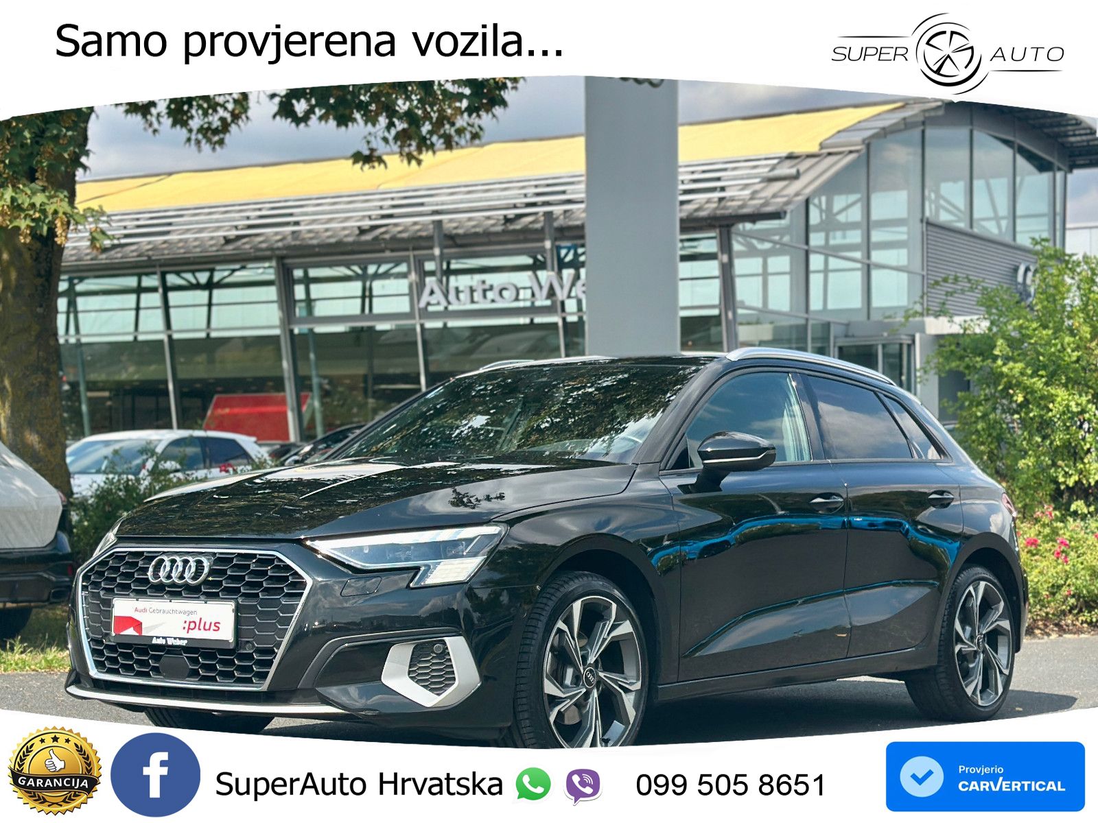 Audi A3 35 TDI (150 KS) S tronic LED+GR SJED+ACC