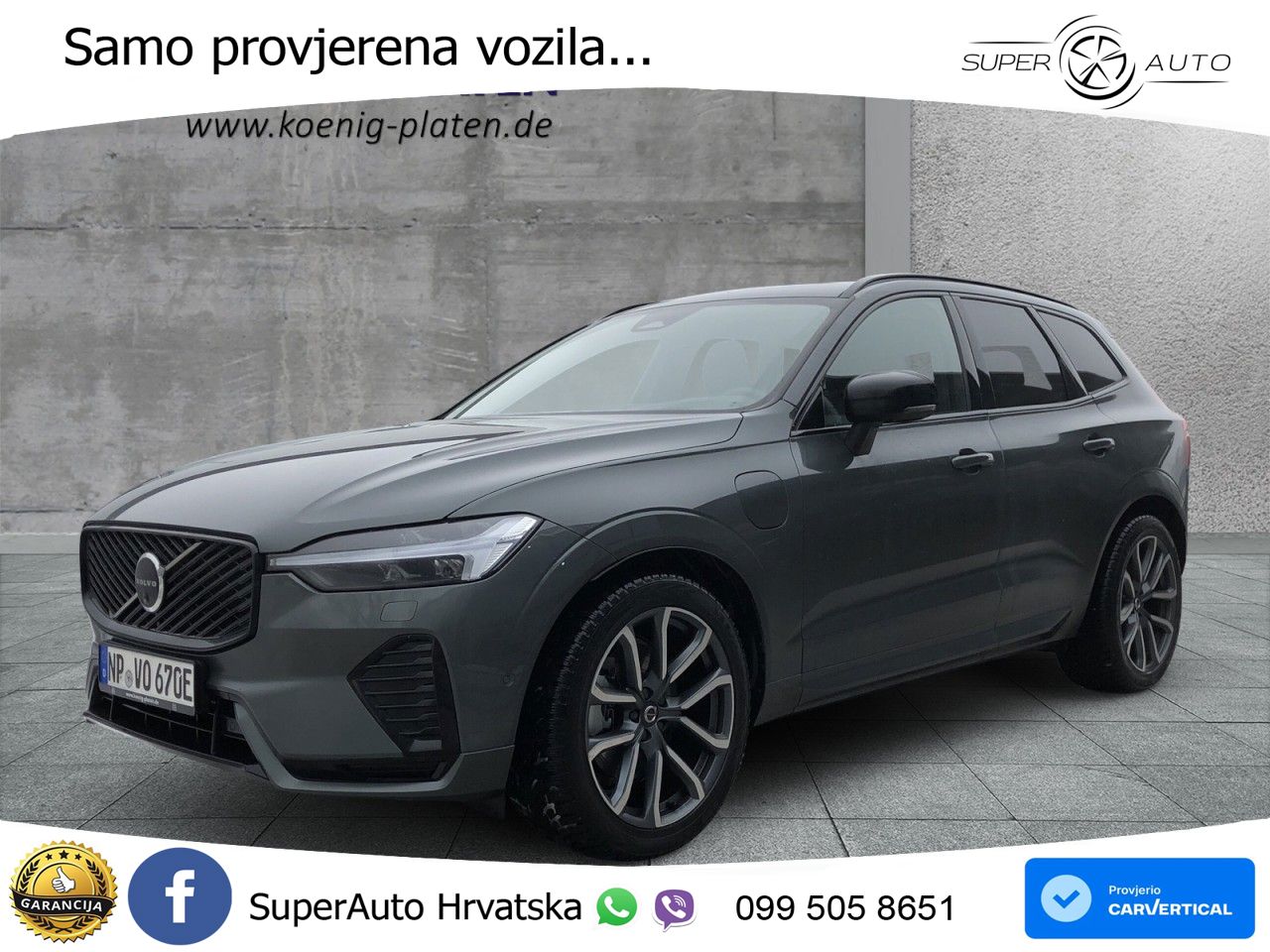 Volvo XC60 T8 AWD Geartronic LED+GR SJED+ACC