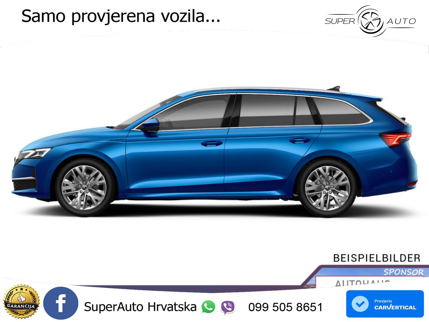 Škoda Octavia Combi 2.0 TDI (150 KS) DSG LED+GR SJED+ACC
