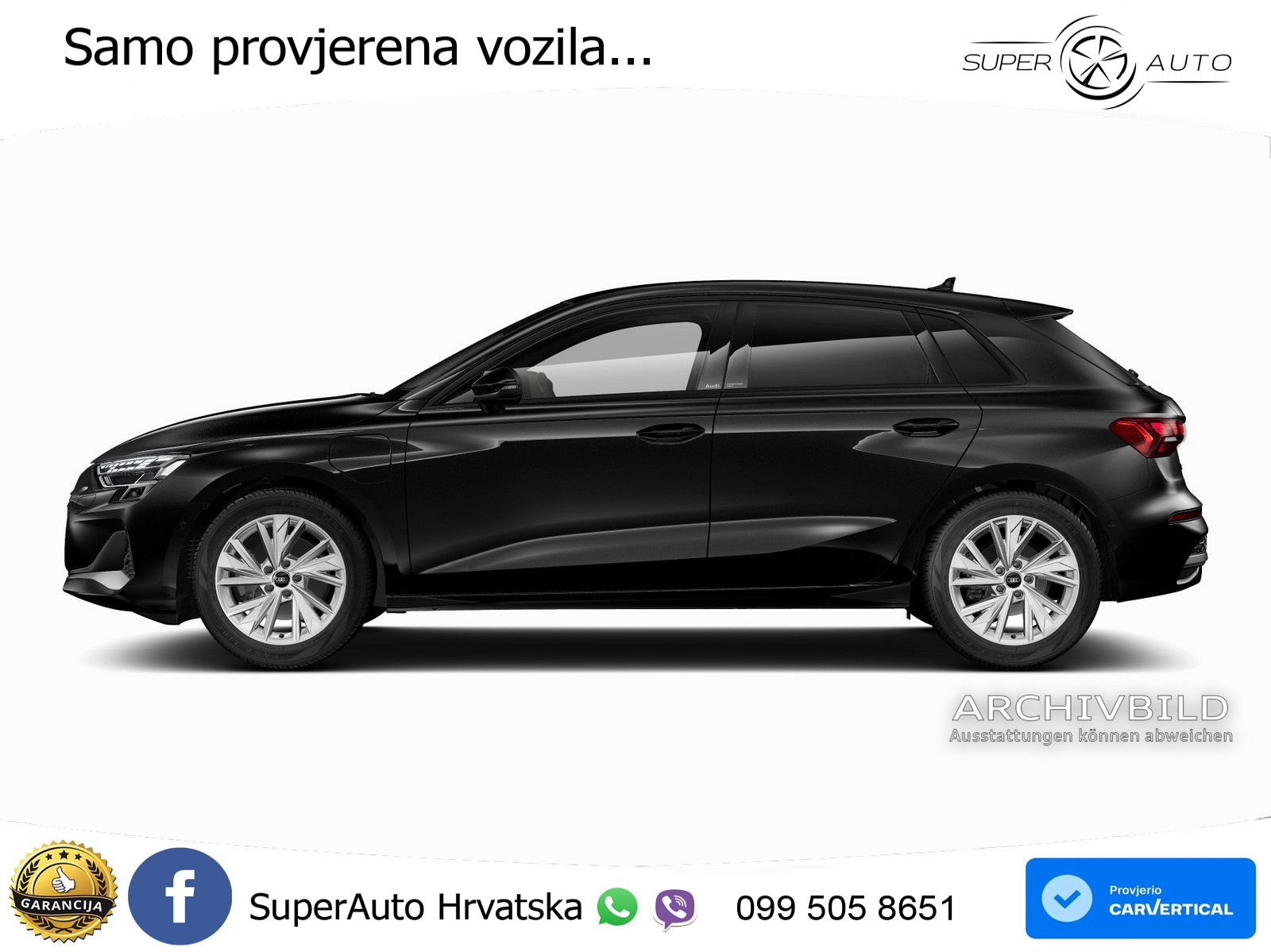Audi A3 Sportback 40 TFSI e (204 KS) Plug-in Hybrid S tronic advanced LED+GR SJED+ACC