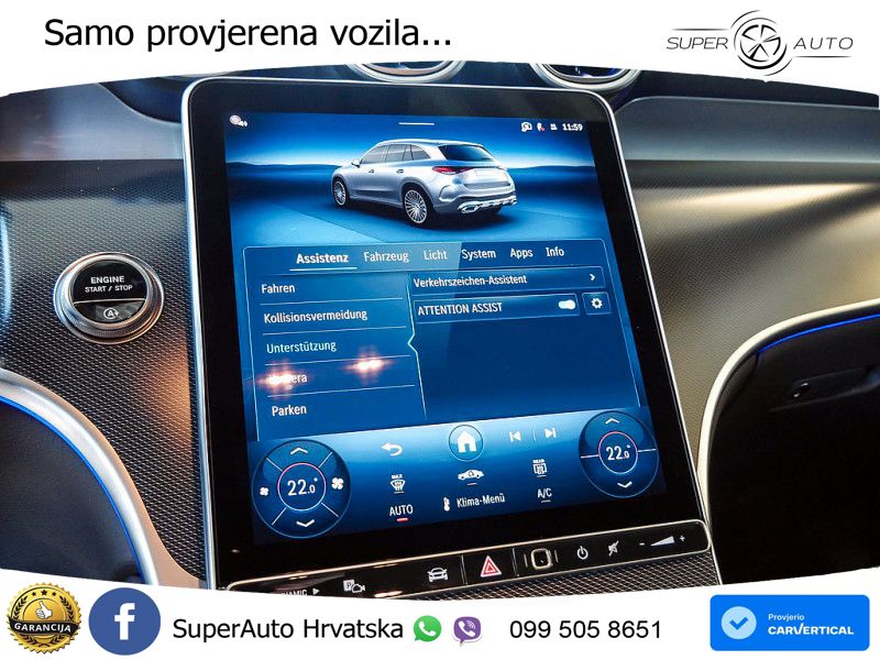 Mercedes GLC 220d (197 KS) 4MATIC 9G-TRONIC AMG LED+GR SJED+ACC