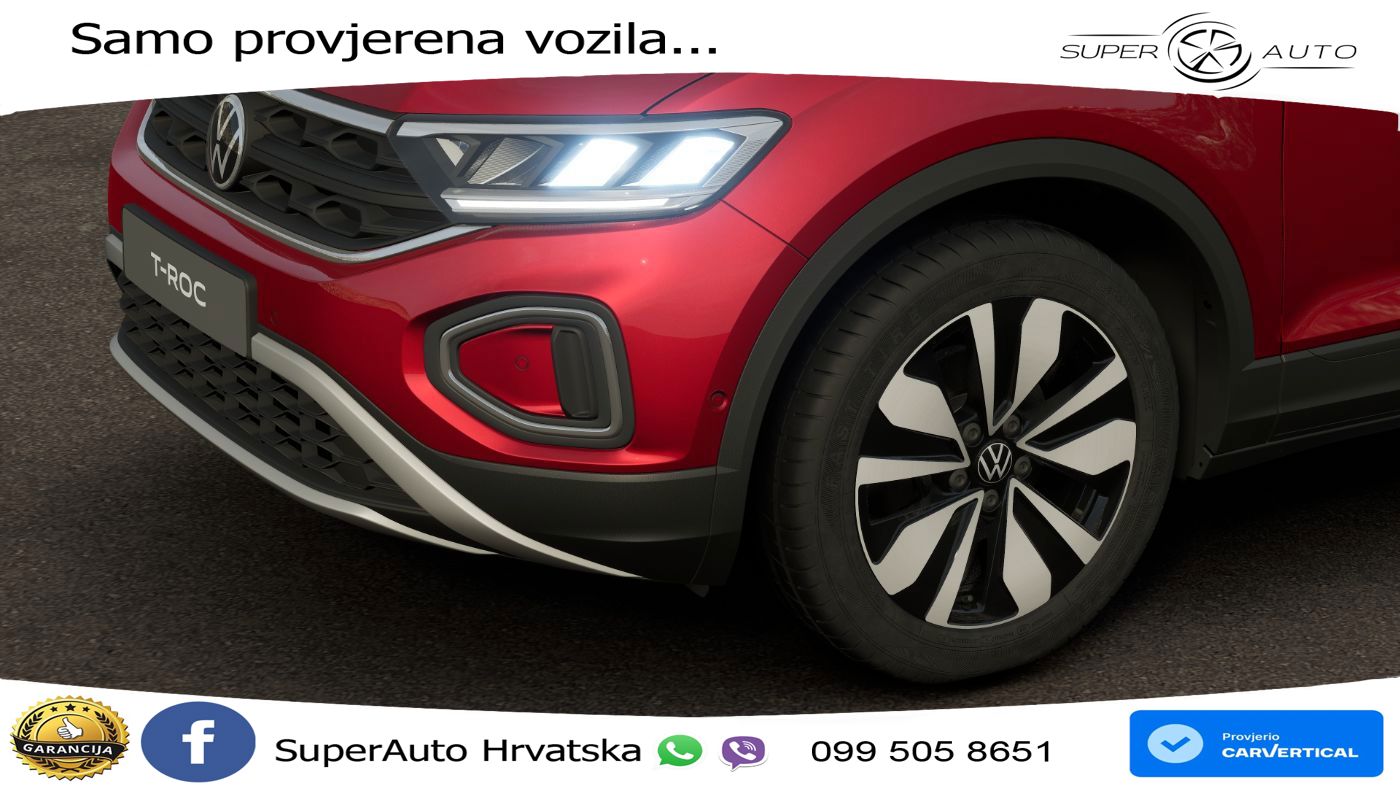 Volkswagen T-Roc I 1.5 TSI (150 KS) DSG LED+GR SJED+ACC