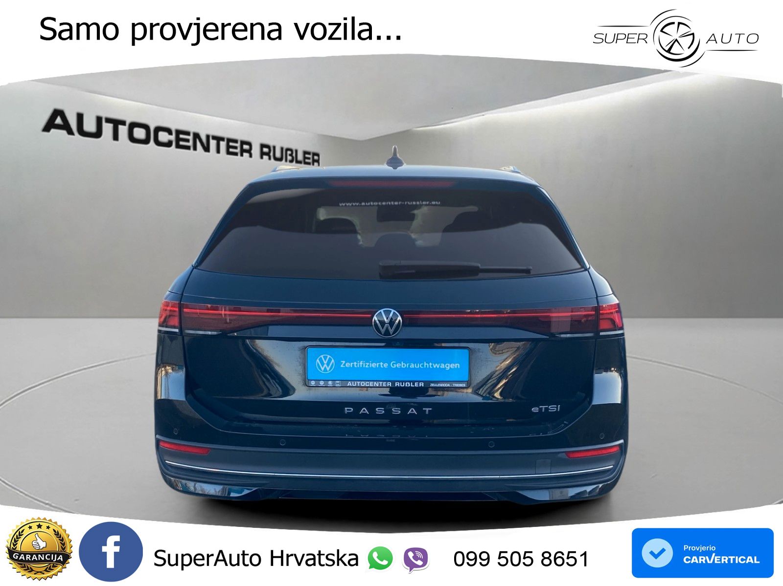 Volkswagen Passat Variant 1.5 eTSI (150 KS) DSG LED+GR SJED+ACC