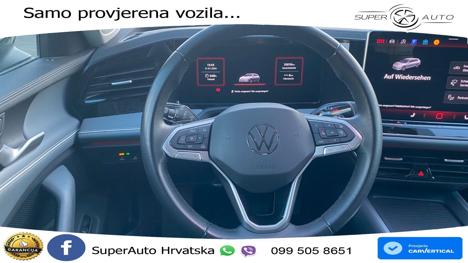 Volkswagen Passat Variant 1.5 eTSI (150 KS) DSG LED+GR SJED+ACC