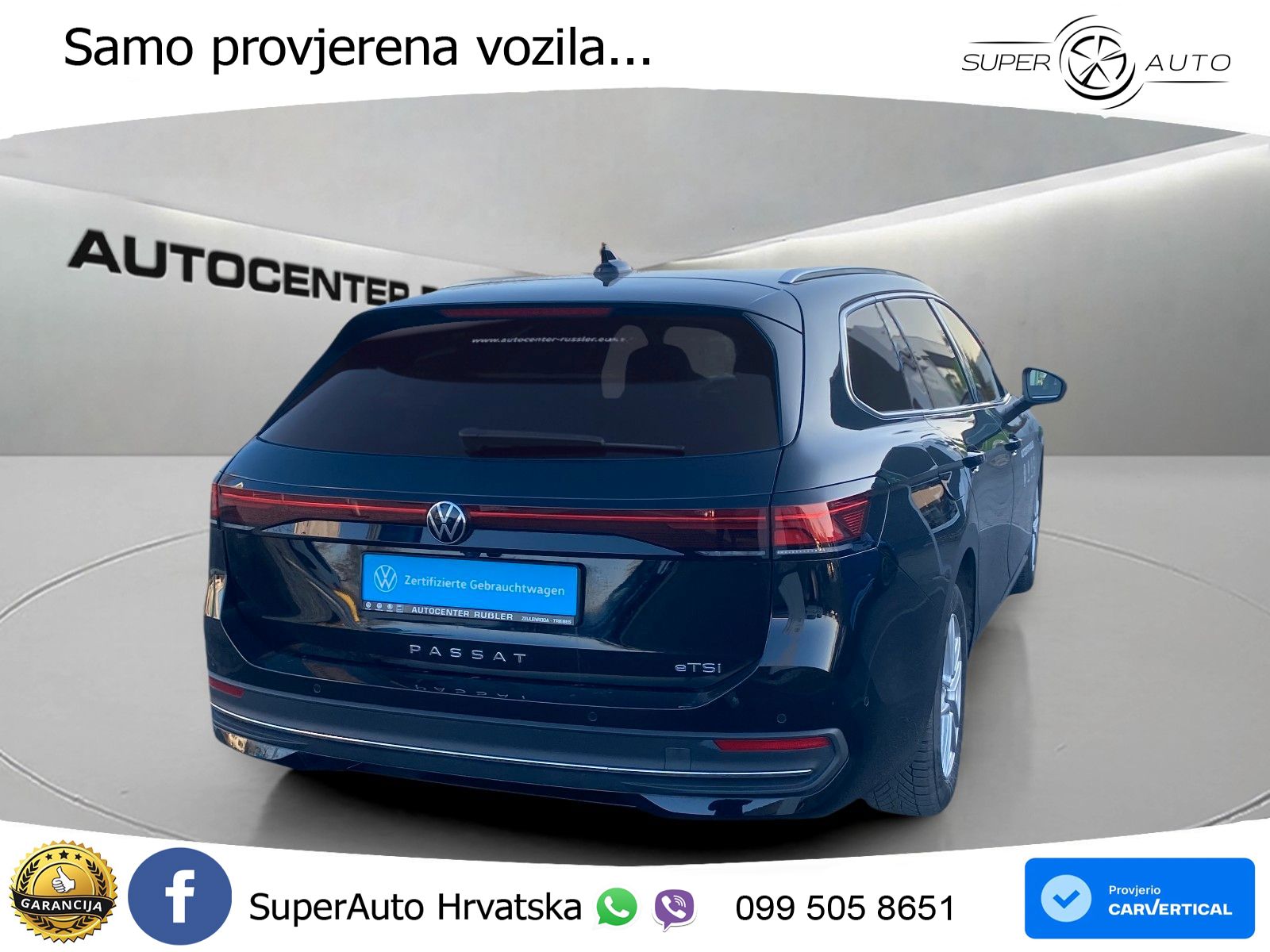 Volkswagen Passat Variant 1.5 eTSI (150 KS) DSG LED+GR SJED+ACC
