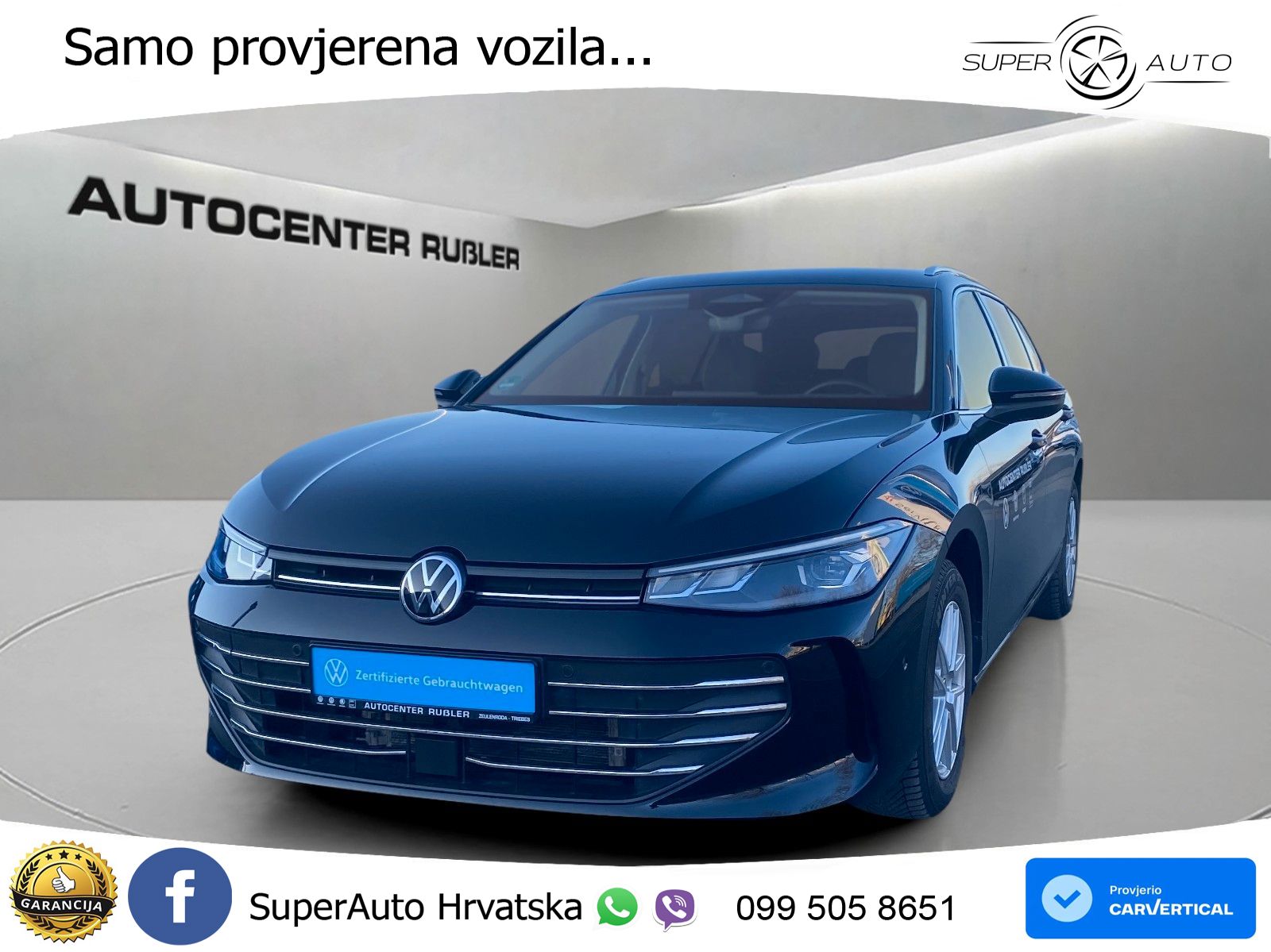 Volkswagen Passat Variant 1.5 eTSI (150 KS) DSG LED+GR SJED+ACC