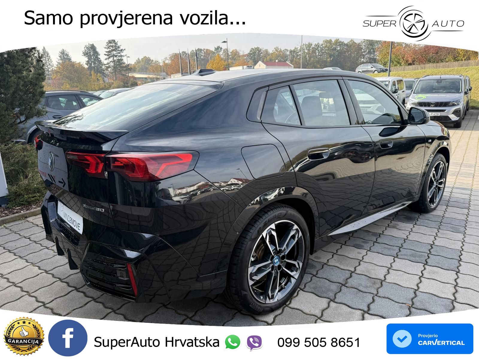 BMW iX2 66.5 kWh (313 KS) xDrive30 M Sport LED+GR SJED+ACC
