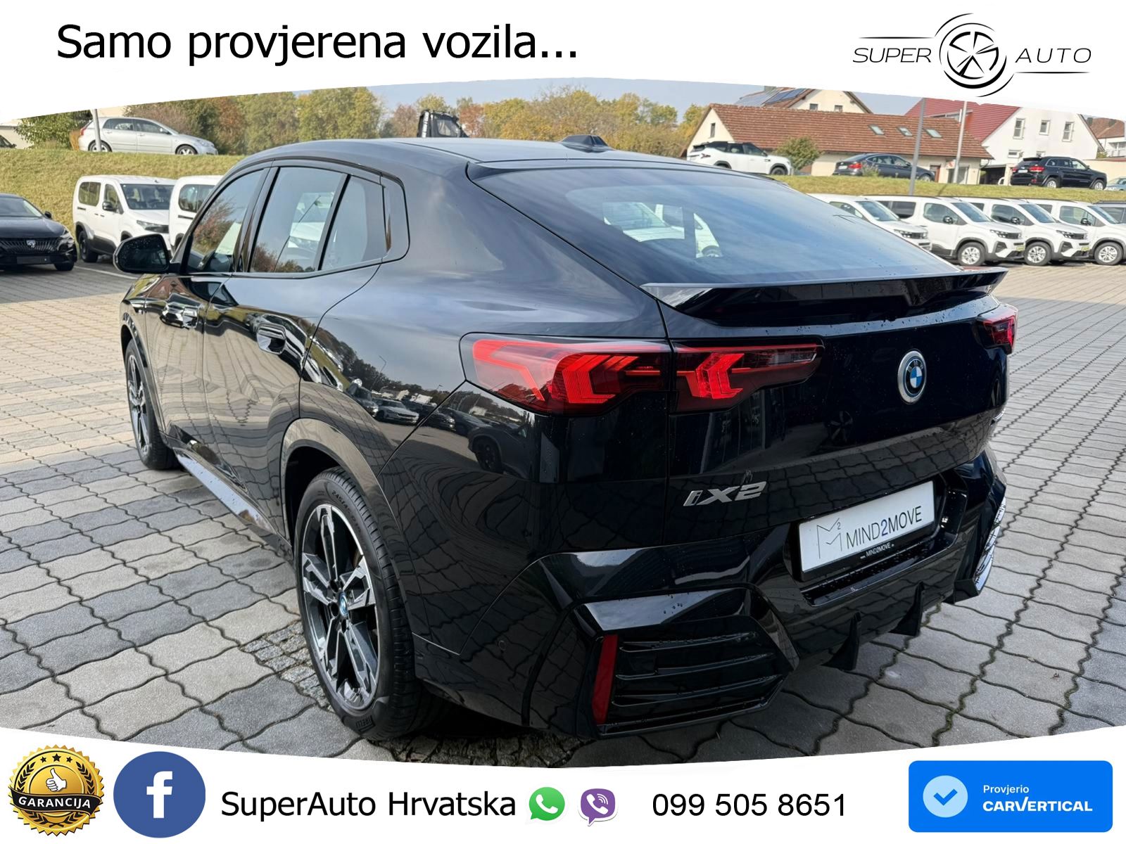 BMW iX2 66.5 kWh (313 KS) xDrive30 M Sport LED+GR SJED+ACC