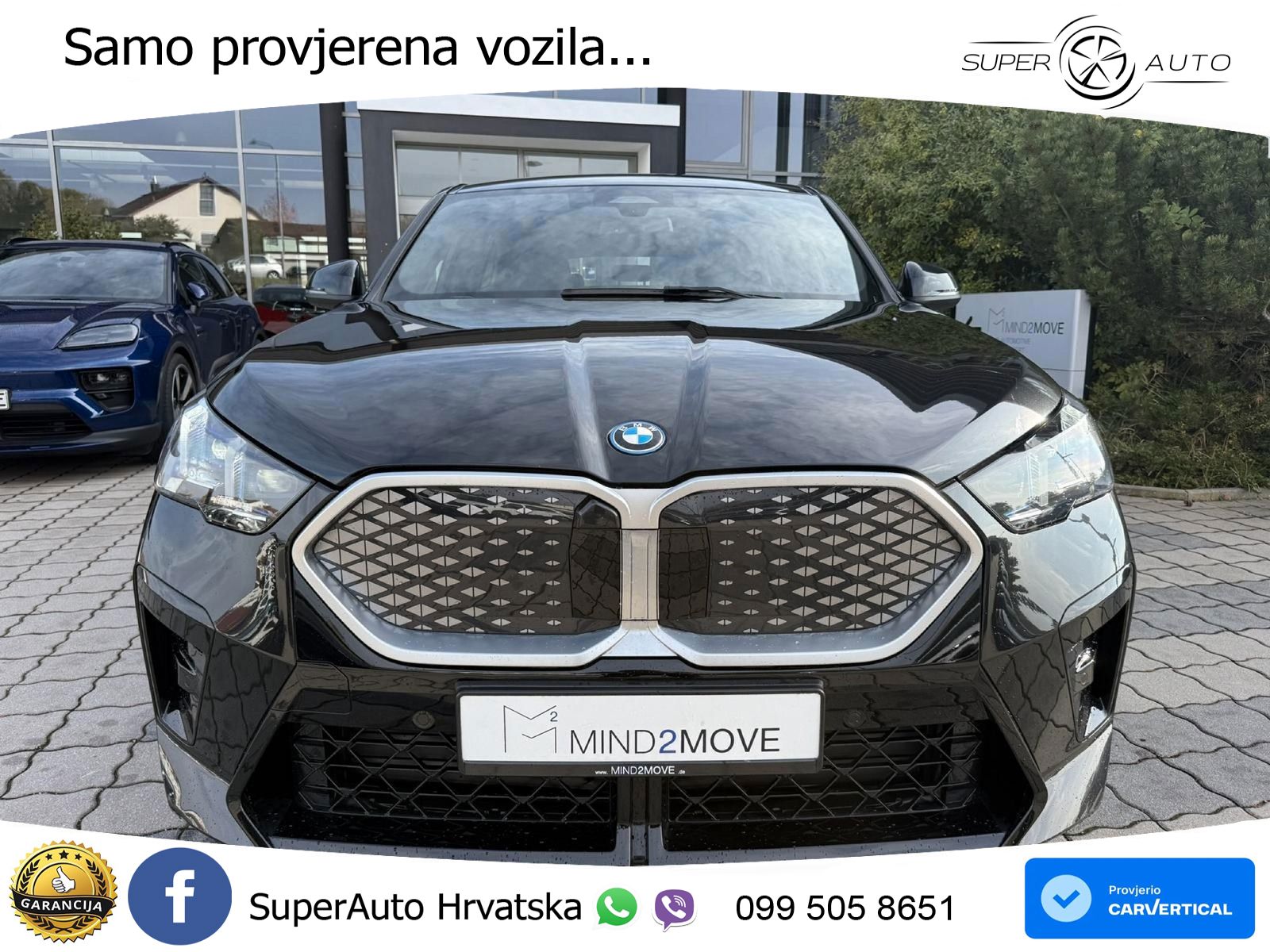 BMW iX2 66.5 kWh (313 KS) xDrive30 M Sport LED+GR SJED+ACC