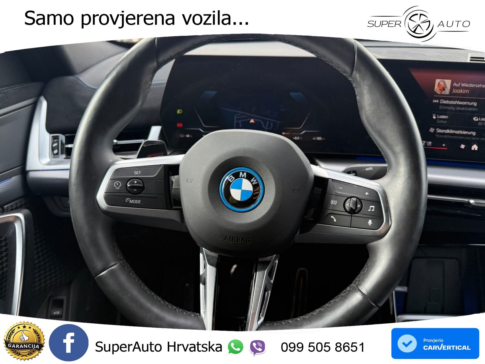 BMW iX2 66.5 kWh (313 KS) xDrive30 M Sport LED+GR SJED+ACC
