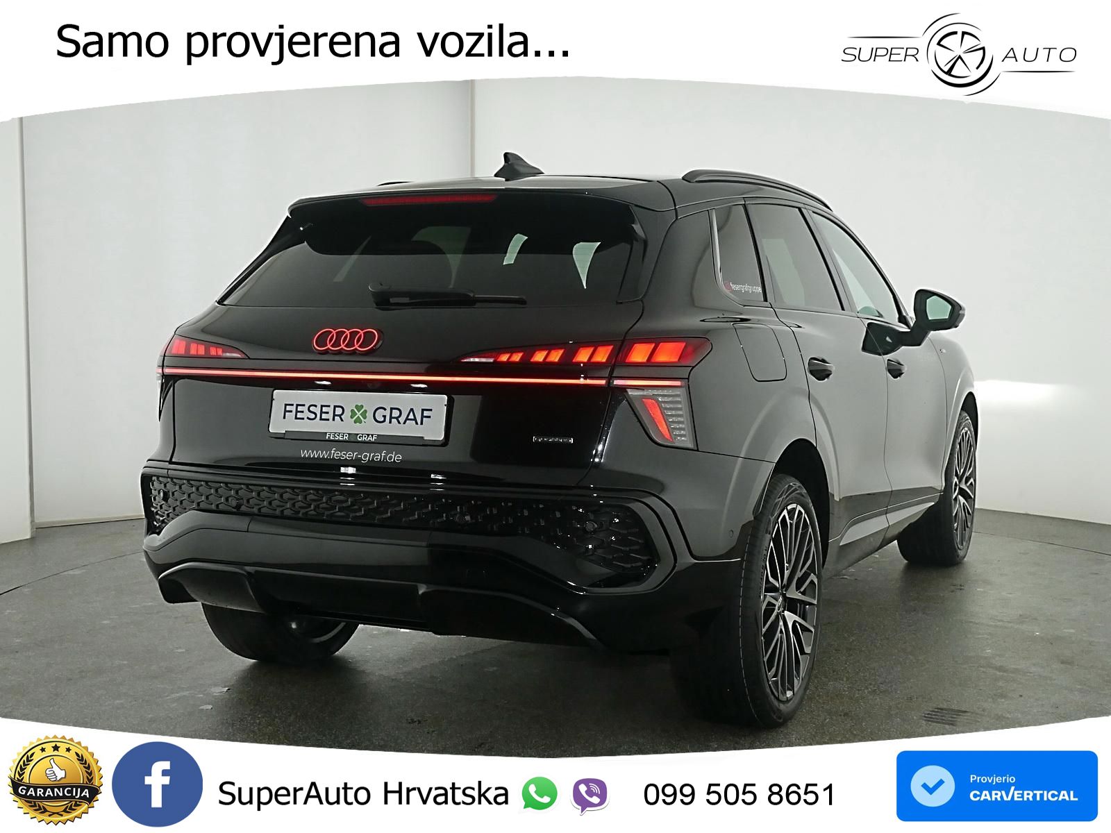 Audi Q3 2.0 TFSI (265 KS) quattro S tronic S line ACC+HEAD+GR SJED+360+PANO