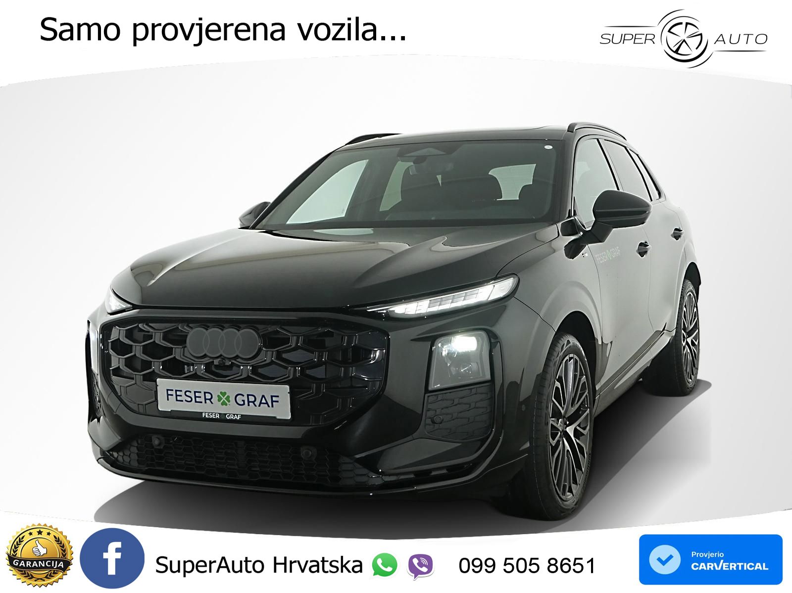 Audi Q3 2.0 TFSI (265 KS) quattro S tronic S line ACC+HEAD+GR SJED+360+PANO