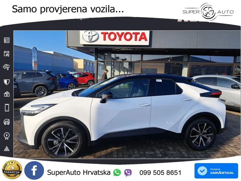 Toyota C-HR 1.8 (140 KS) Hybrid e-CVT Team D LED+GR SJED+ACC