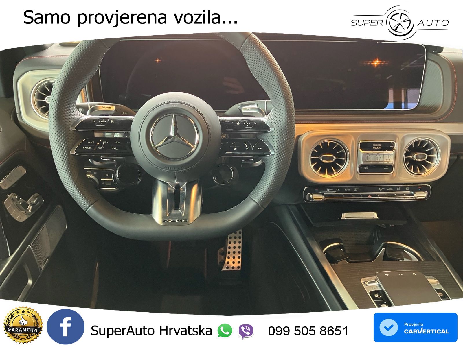 Mercedes AMG G 63 Long V8 (585 KS) 4MATIC 9G-TRONIC AMG SPEEDSHIFT TCT