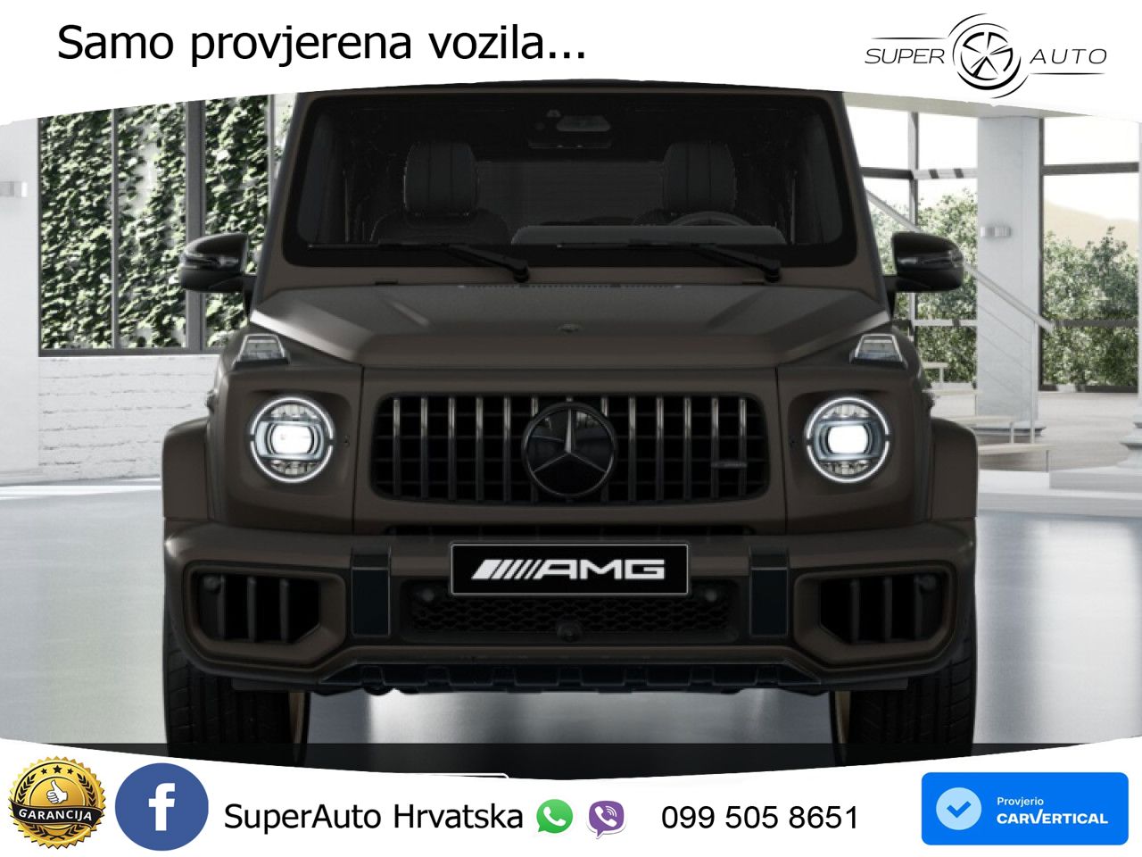 Mercedes AMG G 63 Long V8 (585 KS) 4MATIC 9G-TRONIC AMG SPEEDSHIFT TCT Superior