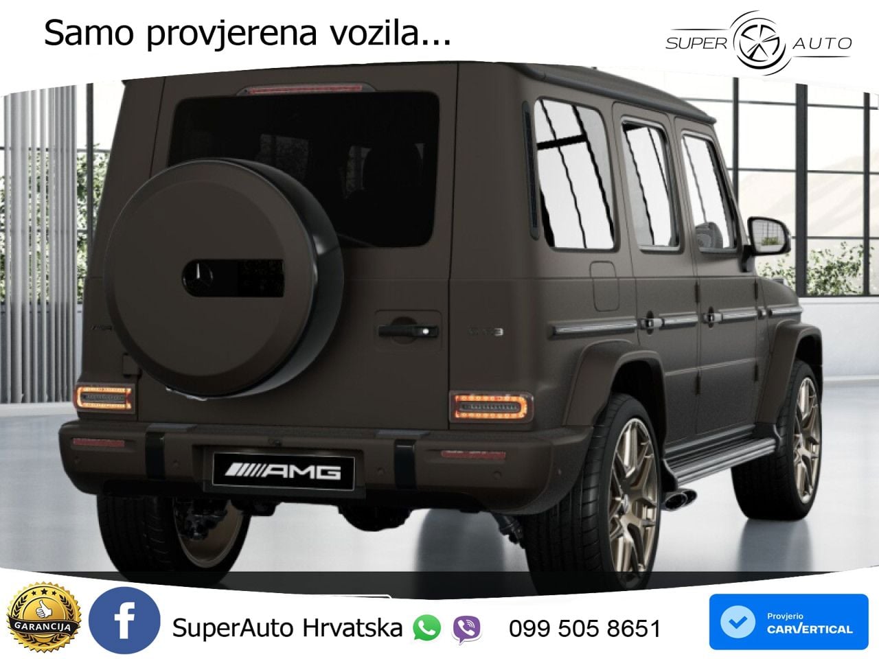 Mercedes AMG G 63 Long V8 (585 KS) 4MATIC 9G-TRONIC AMG SPEEDSHIFT TCT Superior