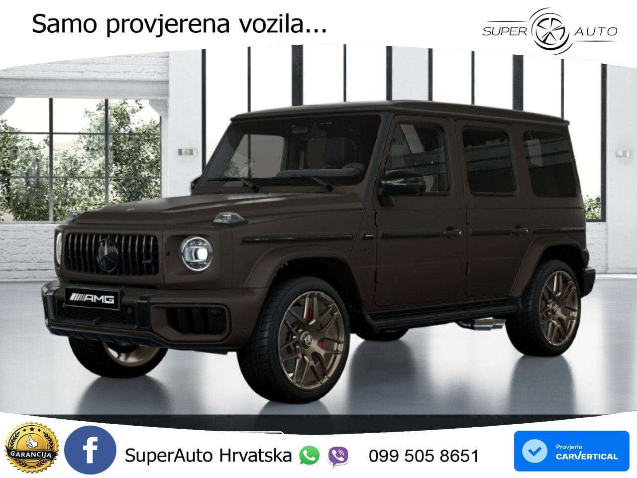 Mercedes AMG G 63 Long V8 (585 KS) 4MATIC 9G-TRONIC AMG SPEEDSHIFT TCT Superior