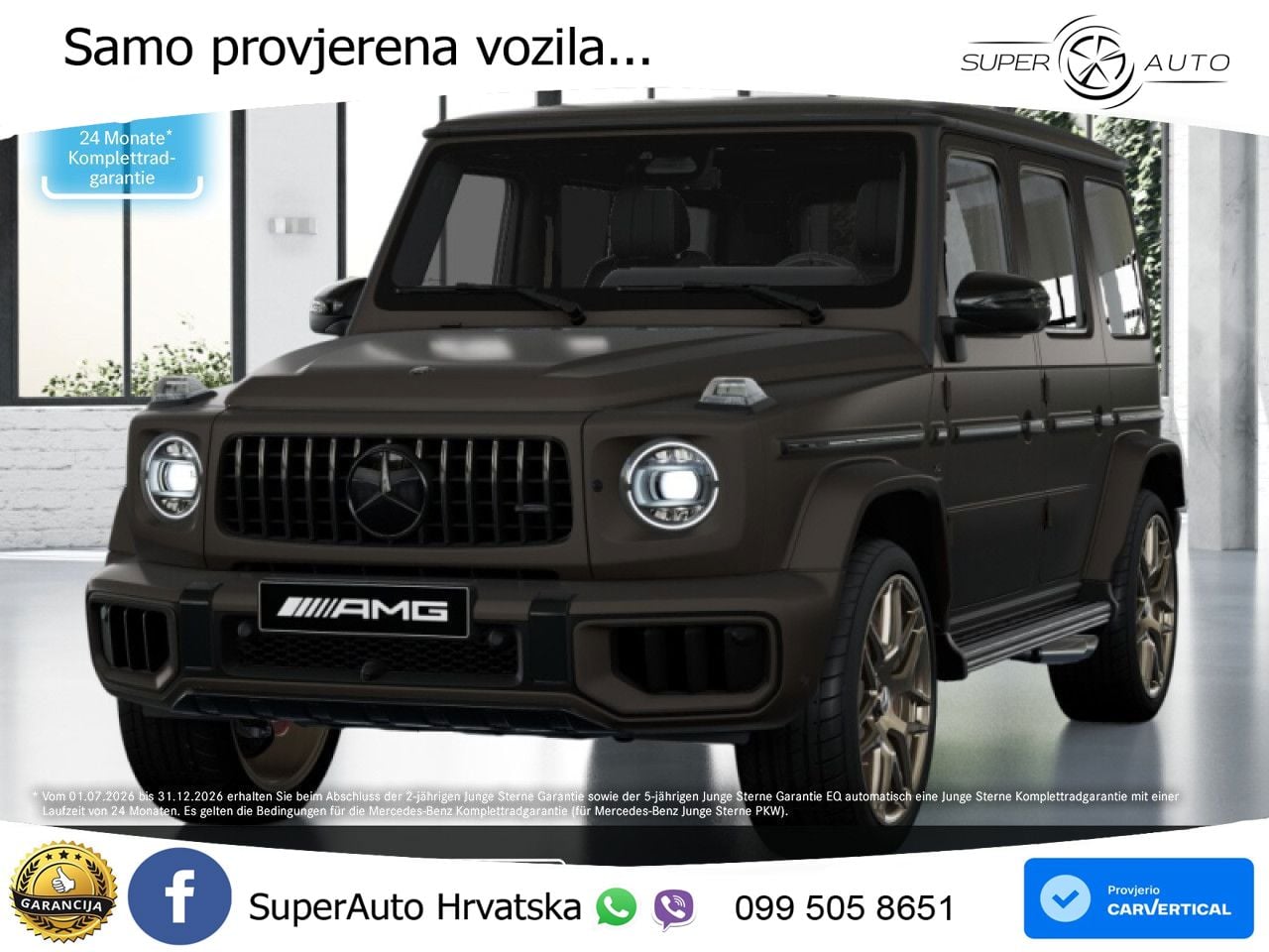 Mercedes AMG G 63 Long V8 (585 KS) 4MATIC 9G-TRONIC AMG SPEEDSHIFT TCT Superior