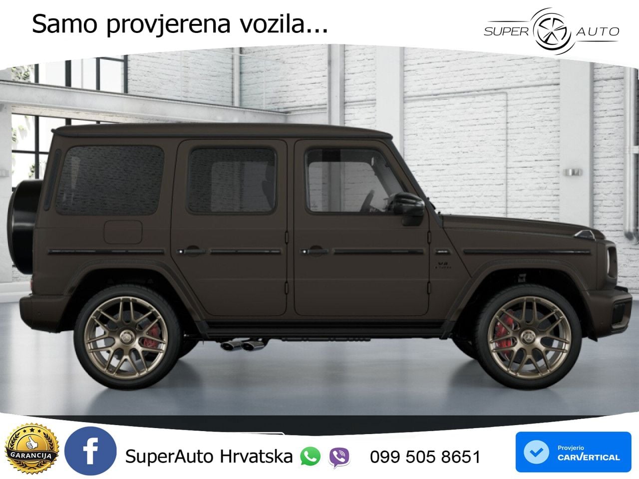 Mercedes AMG G 63 Long V8 (585 KS) 4MATIC 9G-TRONIC AMG SPEEDSHIFT TCT Superior