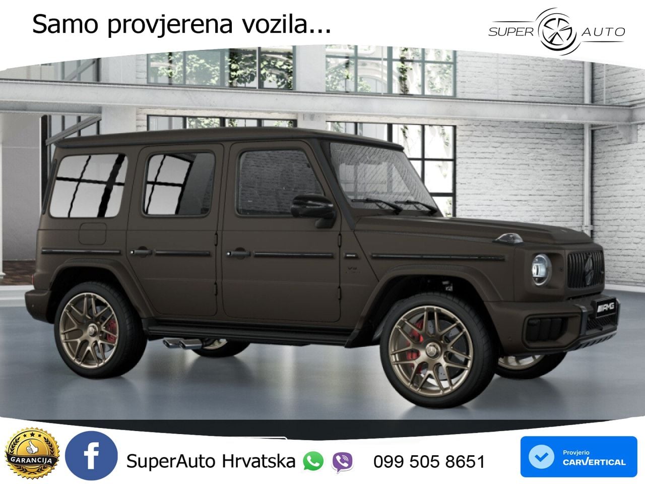 Mercedes AMG G 63 Long V8 (585 KS) 4MATIC 9G-TRONIC AMG SPEEDSHIFT TCT Superior