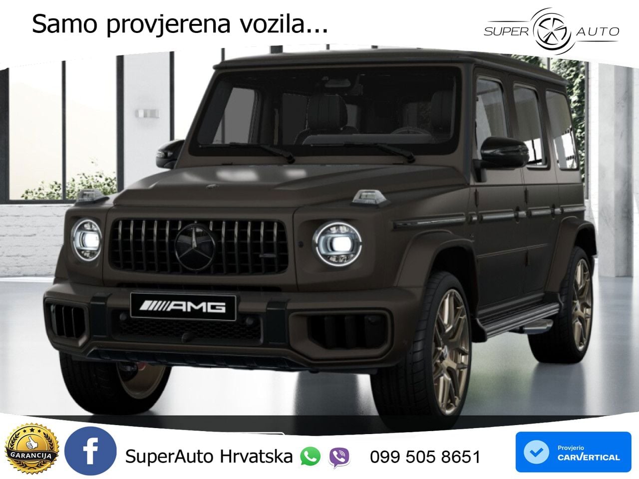 Mercedes AMG G 63 Long V8 (585 KS) 4MATIC 9G-TRONIC AMG SPEEDSHIFT TCT Superior