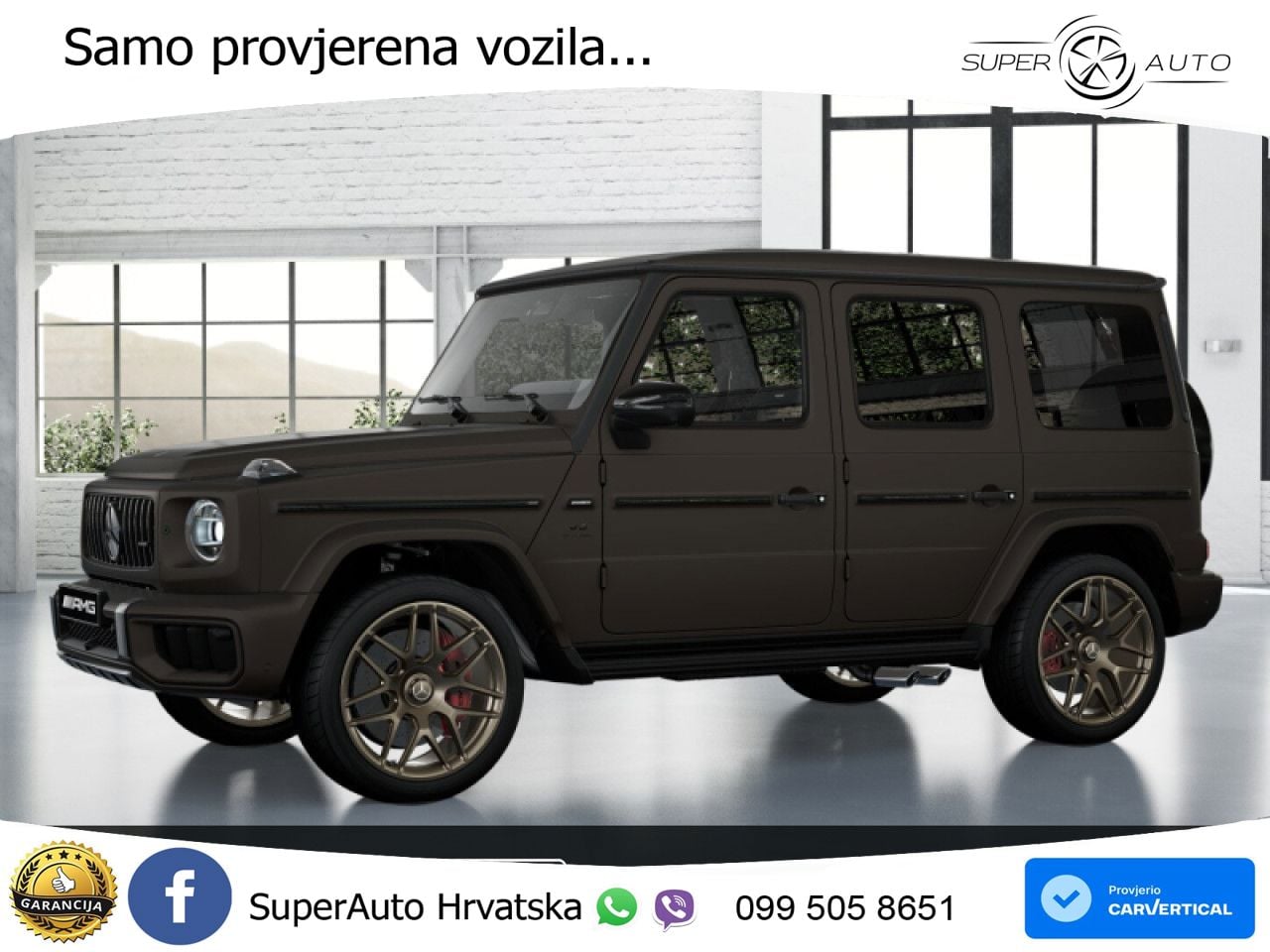 Mercedes AMG G 63 Long V8 (585 KS) 4MATIC 9G-TRONIC AMG SPEEDSHIFT TCT Superior