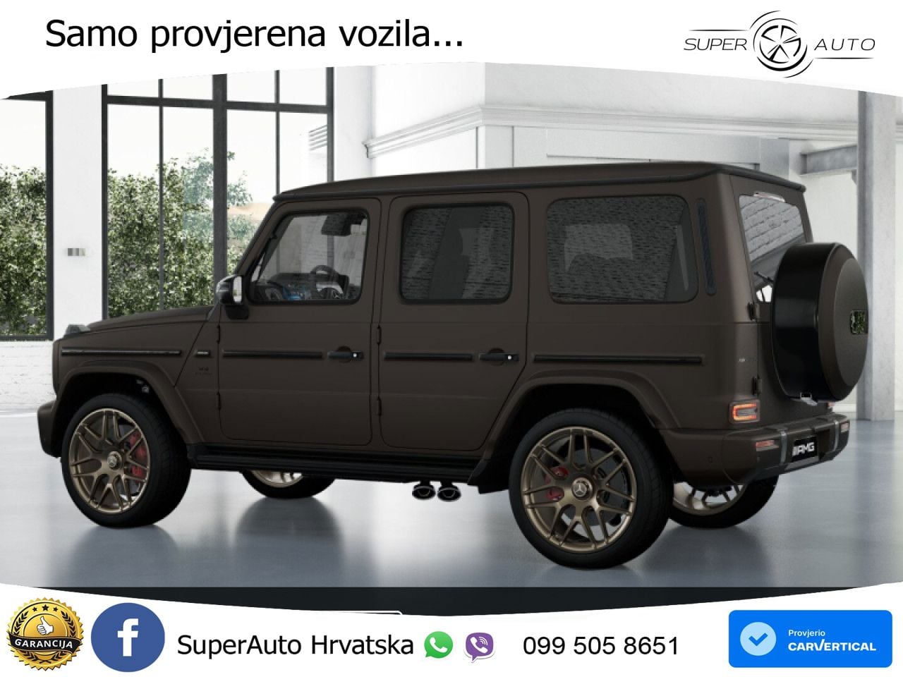 Mercedes AMG G 63 Long V8 (585 KS) 4MATIC 9G-TRONIC AMG SPEEDSHIFT TCT Superior
