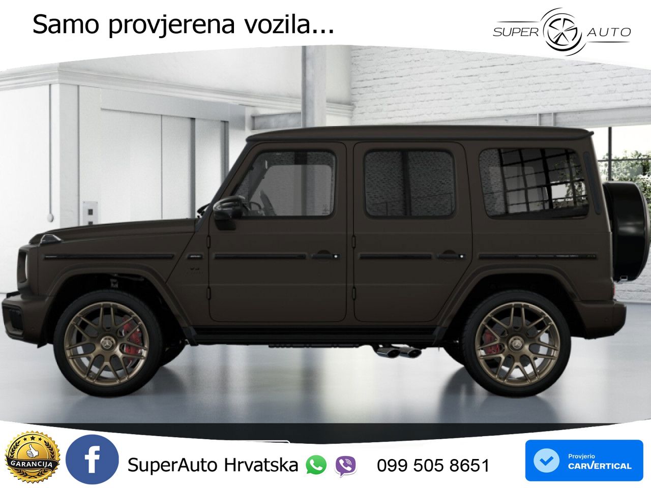 Mercedes AMG G 63 Long V8 (585 KS) 4MATIC 9G-TRONIC AMG SPEEDSHIFT TCT Superior