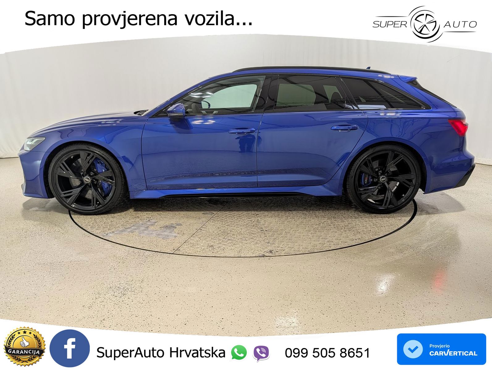 Audi RS6 Avant 4.0 TFSI V8 (600 KS) quattro Tiptronic ACC+HEAD+4xGR SJED+360+PANO