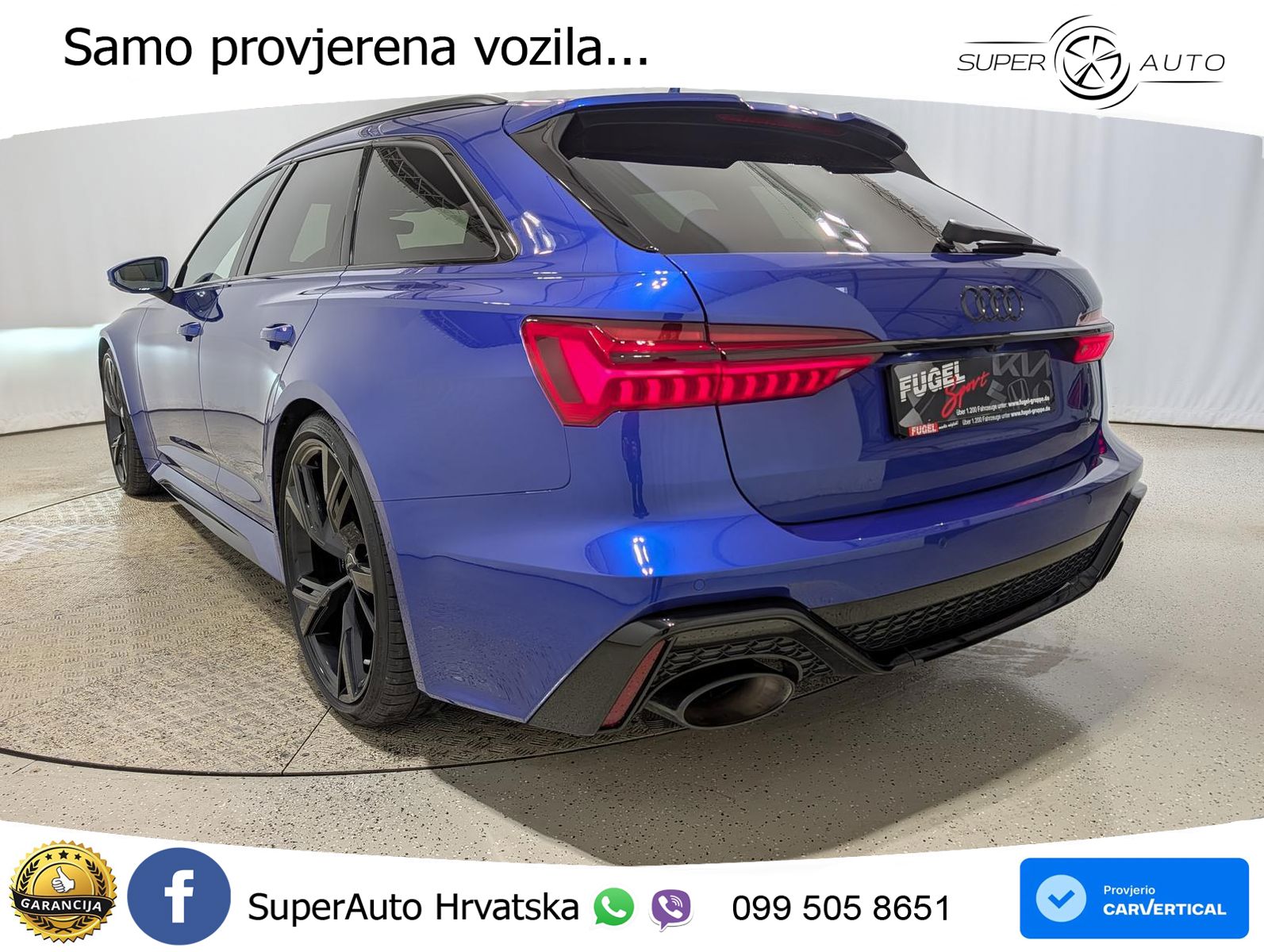 Audi RS6 Avant 4.0 TFSI V8 (600 KS) quattro Tiptronic ACC+HEAD+4xGR SJED+360+PANO