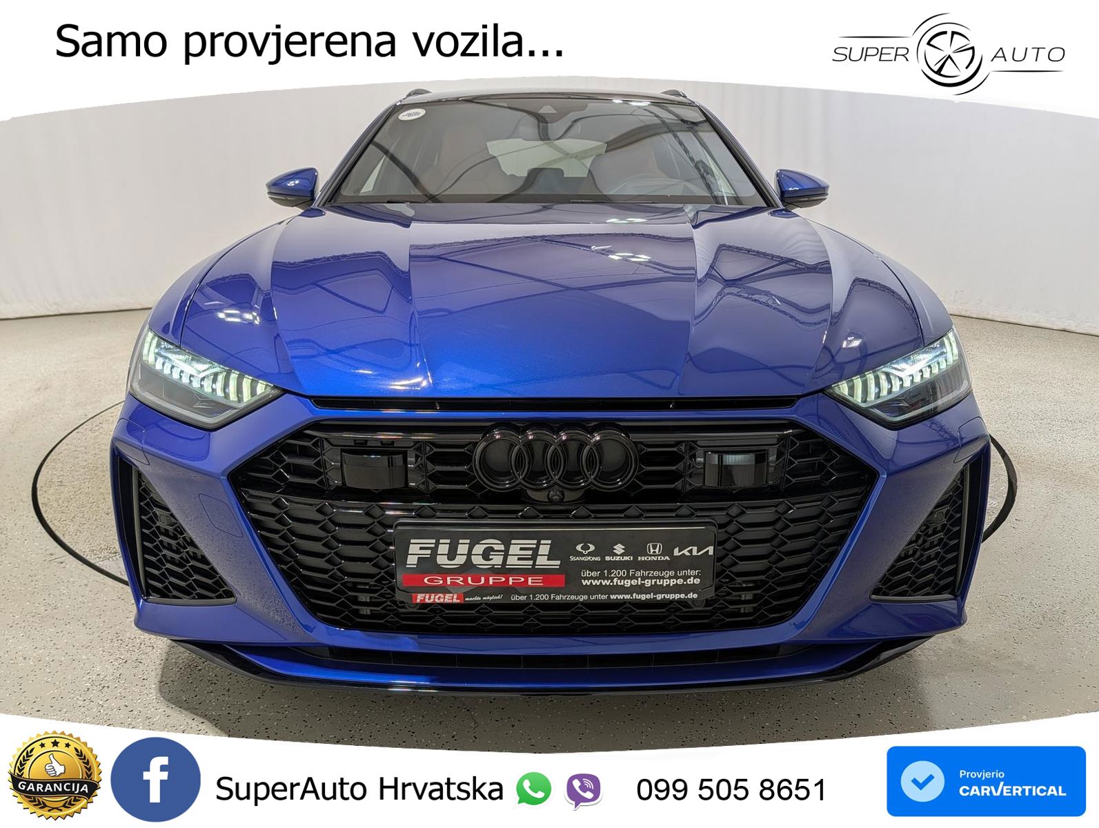 Audi RS6 Avant 4.0 TFSI V8 (600 KS) quattro Tiptronic ACC+HEAD+4xGR SJED+360+PANO