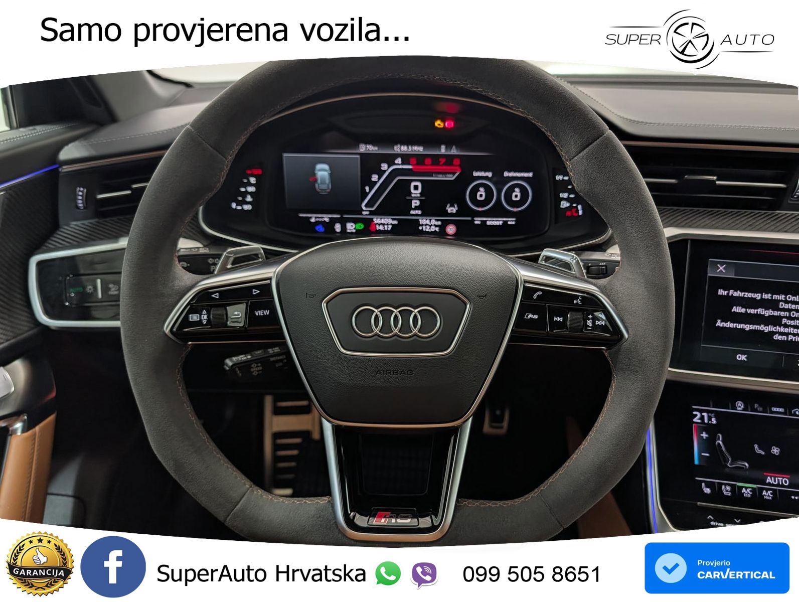 Audi RS6 Avant 4.0 TFSI V8 (600 KS) quattro Tiptronic ACC+HEAD+4xGR SJED+360+PANO