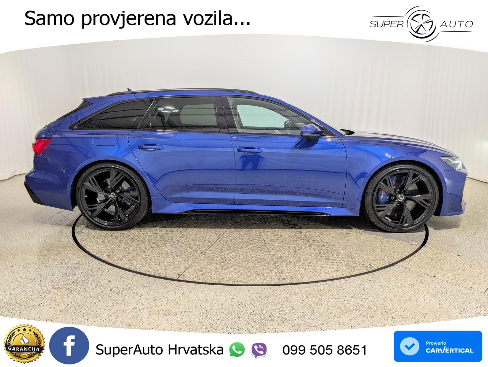 Audi RS6 Avant 4.0 TFSI V8 (600 KS) quattro Tiptronic ACC+HEAD+4xGR SJED+360+PANO