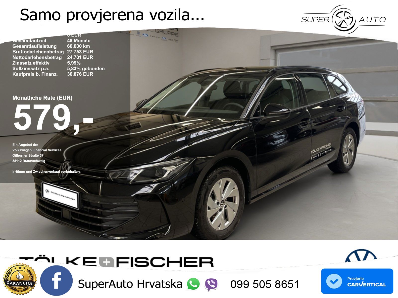 Volkswagen Passat Variant 1.5 eTSI (150 KS) DSG LED+GR SJED+ACC