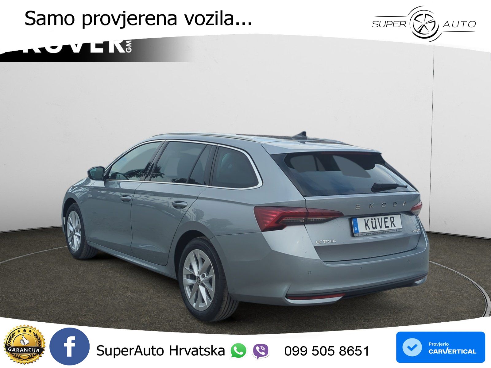 Škoda Octavia Combi 1.5 TSI (150 KS) DSG Selection LED+GR SJED+ACC
