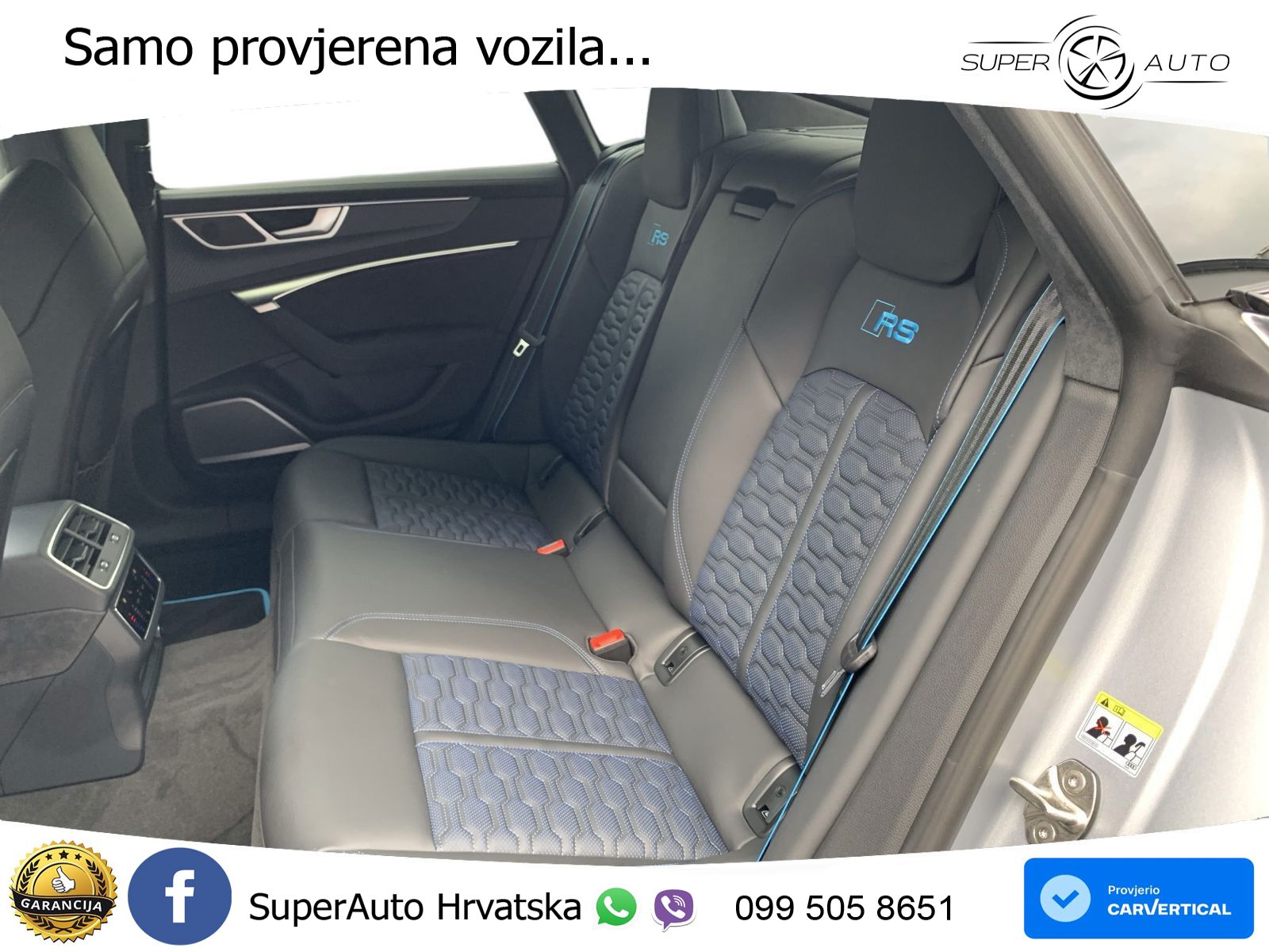 Audi RS7 4.0 TFSI V8 performance (630 KS) quattro tiptronic LED+GR SJED+ACC